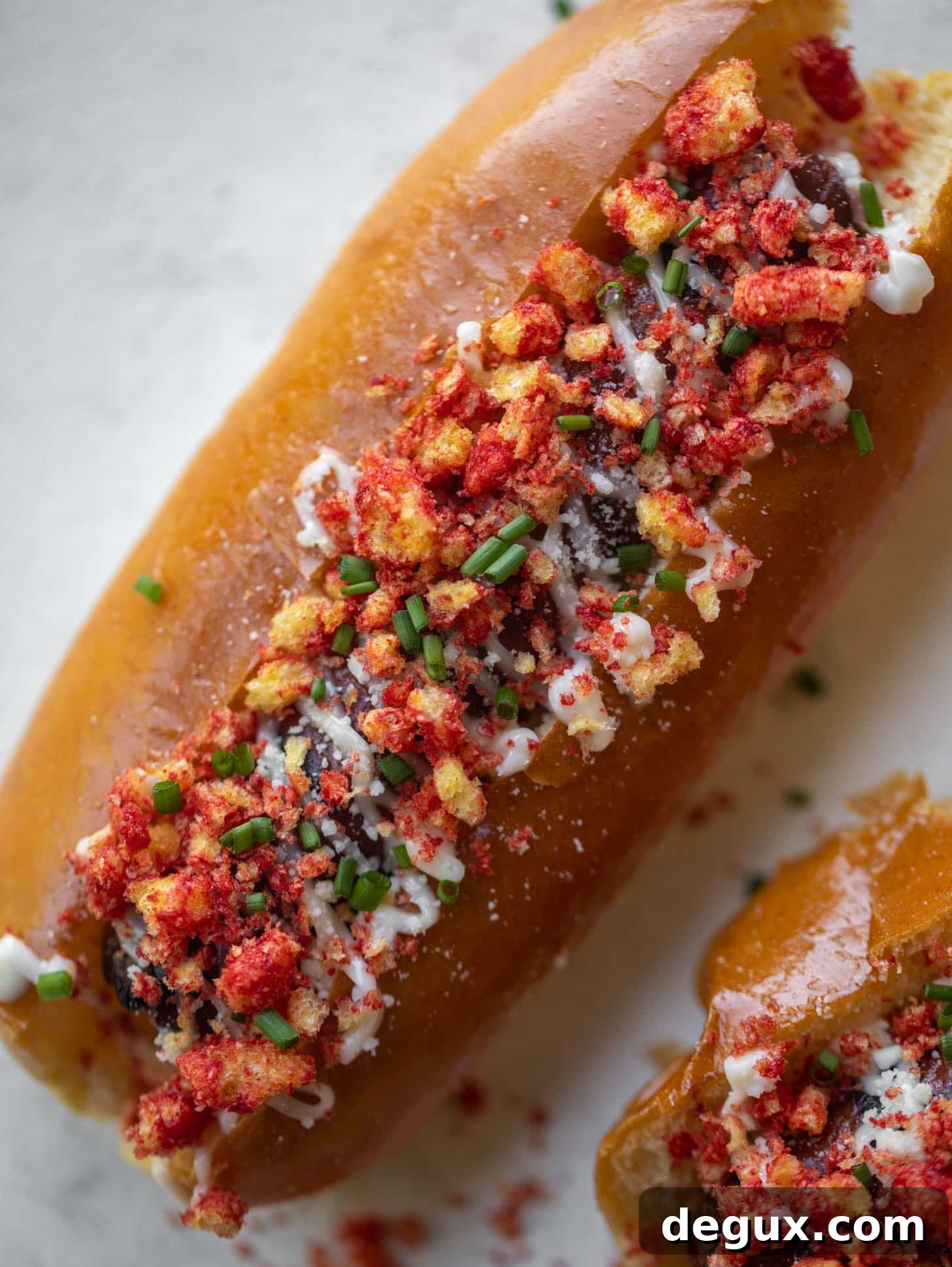 Flaming Hot Cheetos Hot Dogs: Spicy Cheeto-Topped Hot Dog Recipe 10 flaming hot cheetos hot dogs