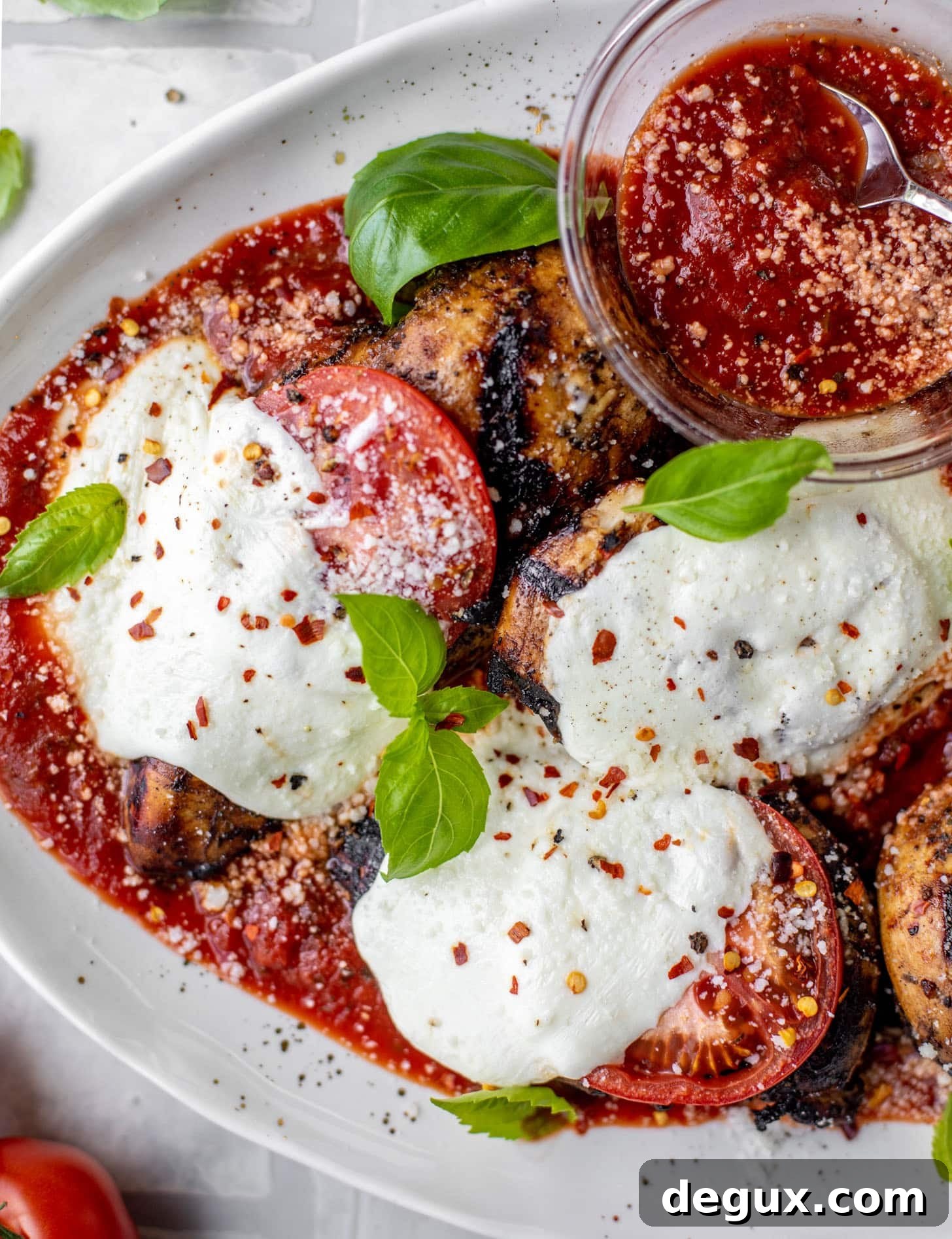 grilled chicken parmesan