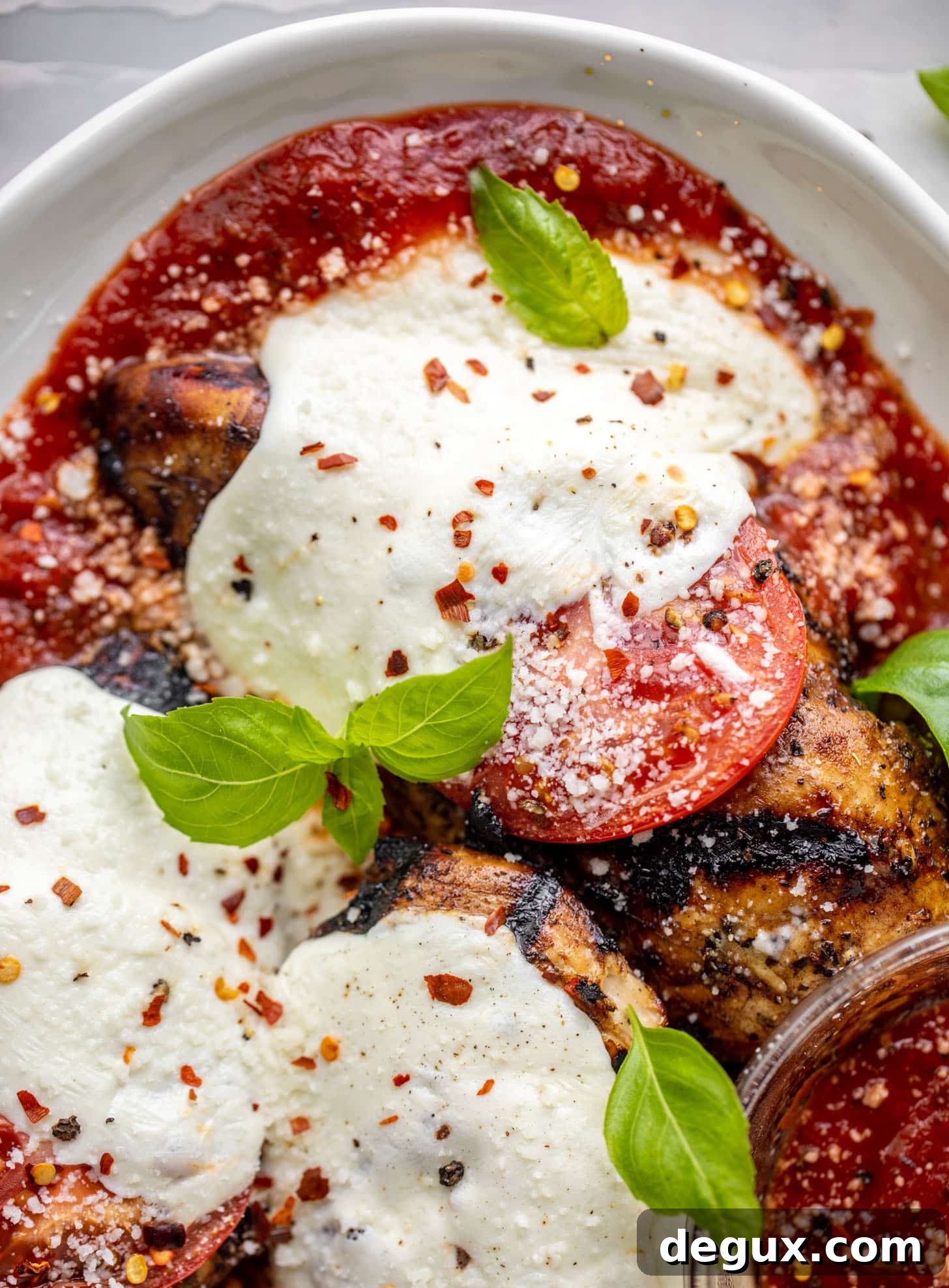 grilled chicken parmesan