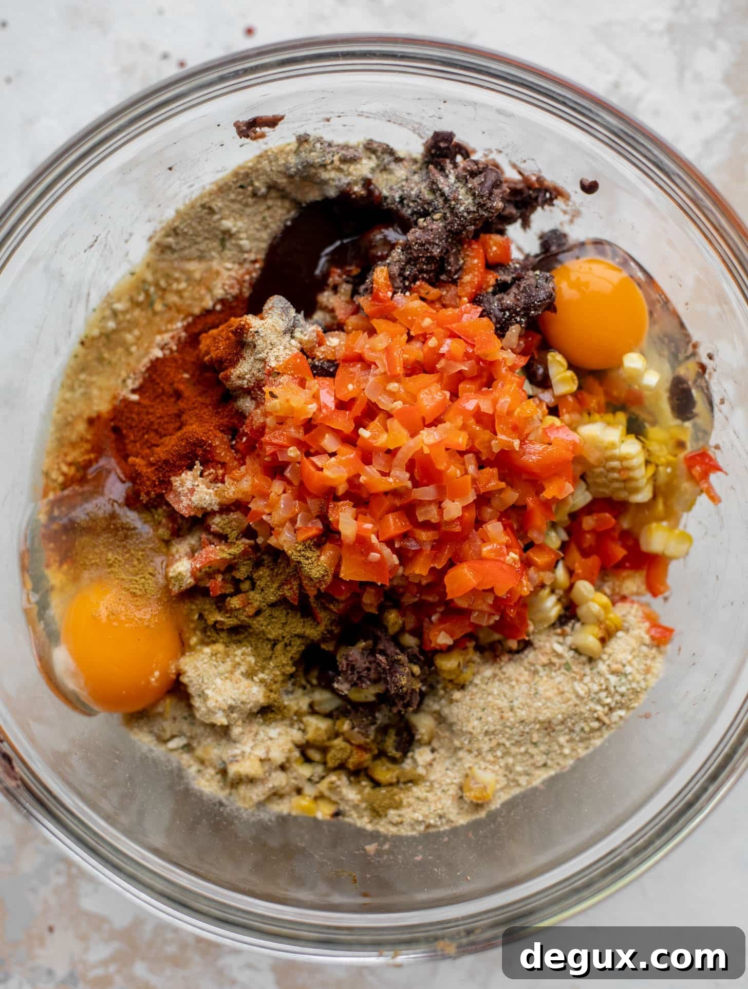 black bean burger mix