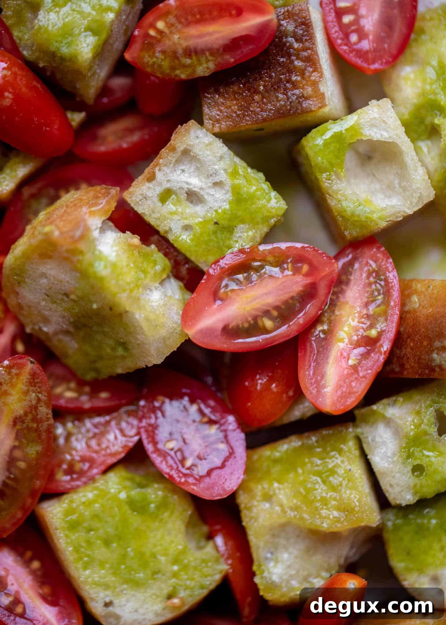 up close tomatoes and bread
