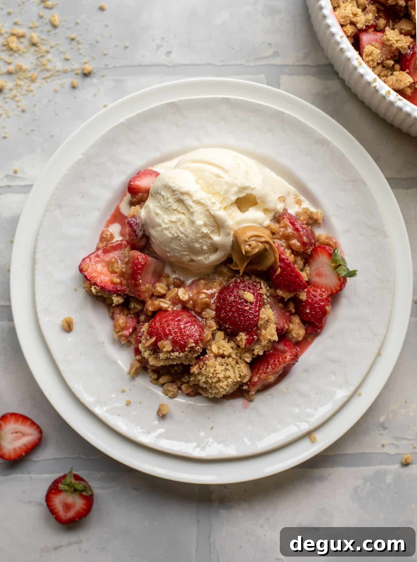 peanut butter jelly crumble