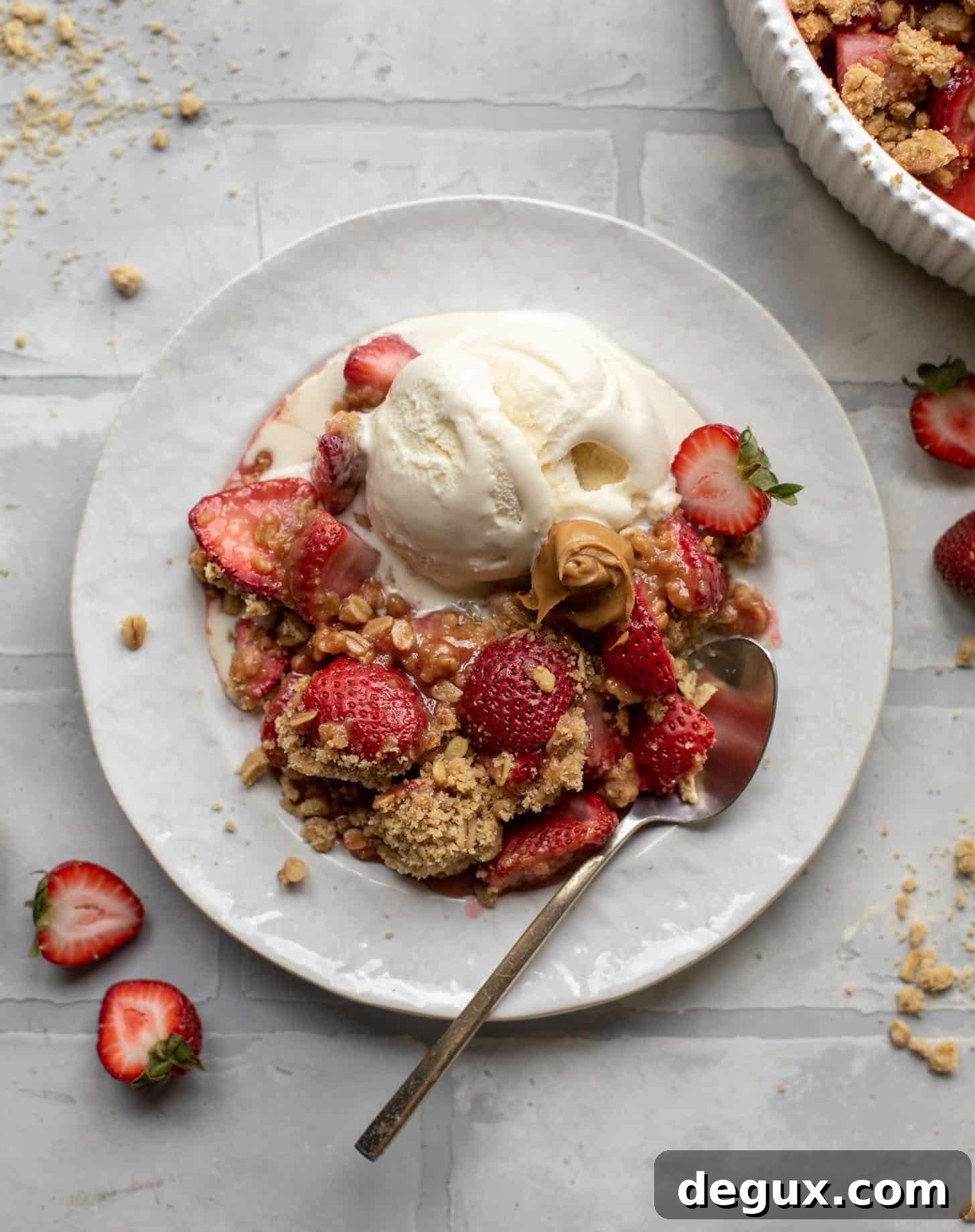 peanut butter jelly crumble