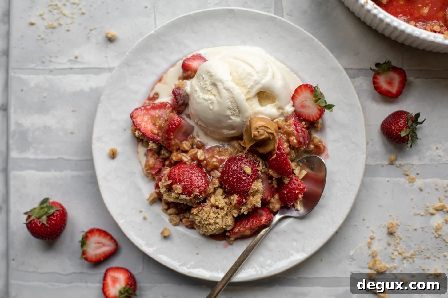 peanut butter jelly crumble