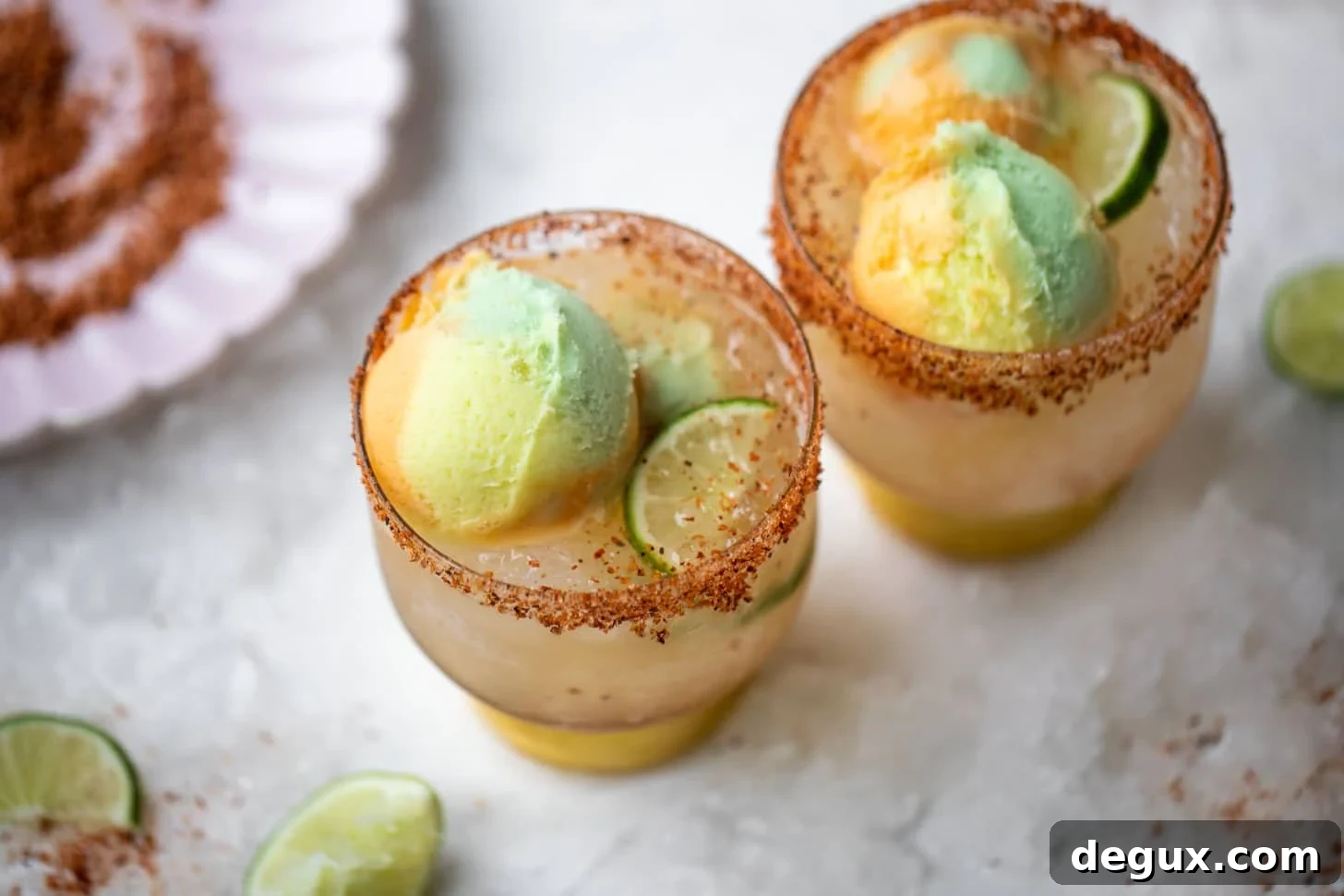 Refreshing Margarita Float Recipes: Boozy Frozen Cocktails to Try 7 margarita floats