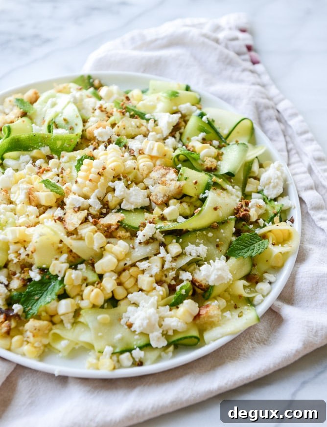 Summer Squash & Basil Farro