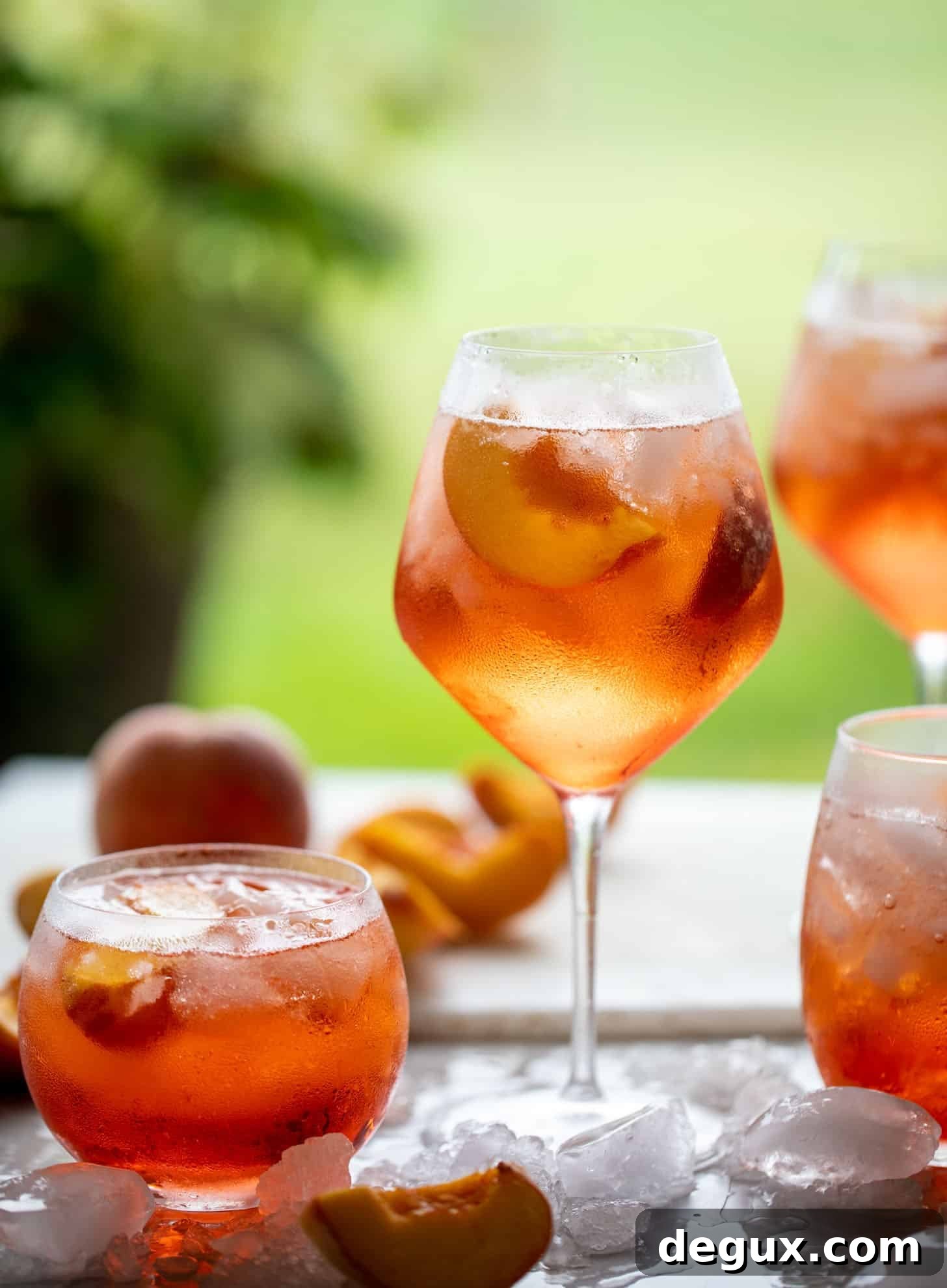 sparkling rosé aperol spritz