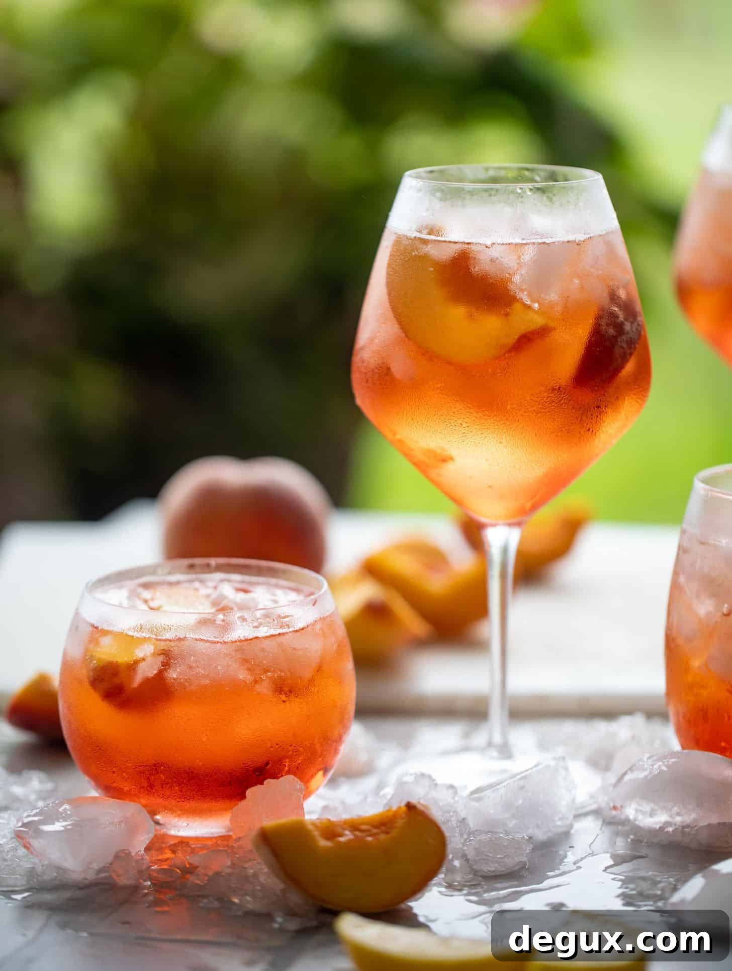 sparkling rosé aperol spritz