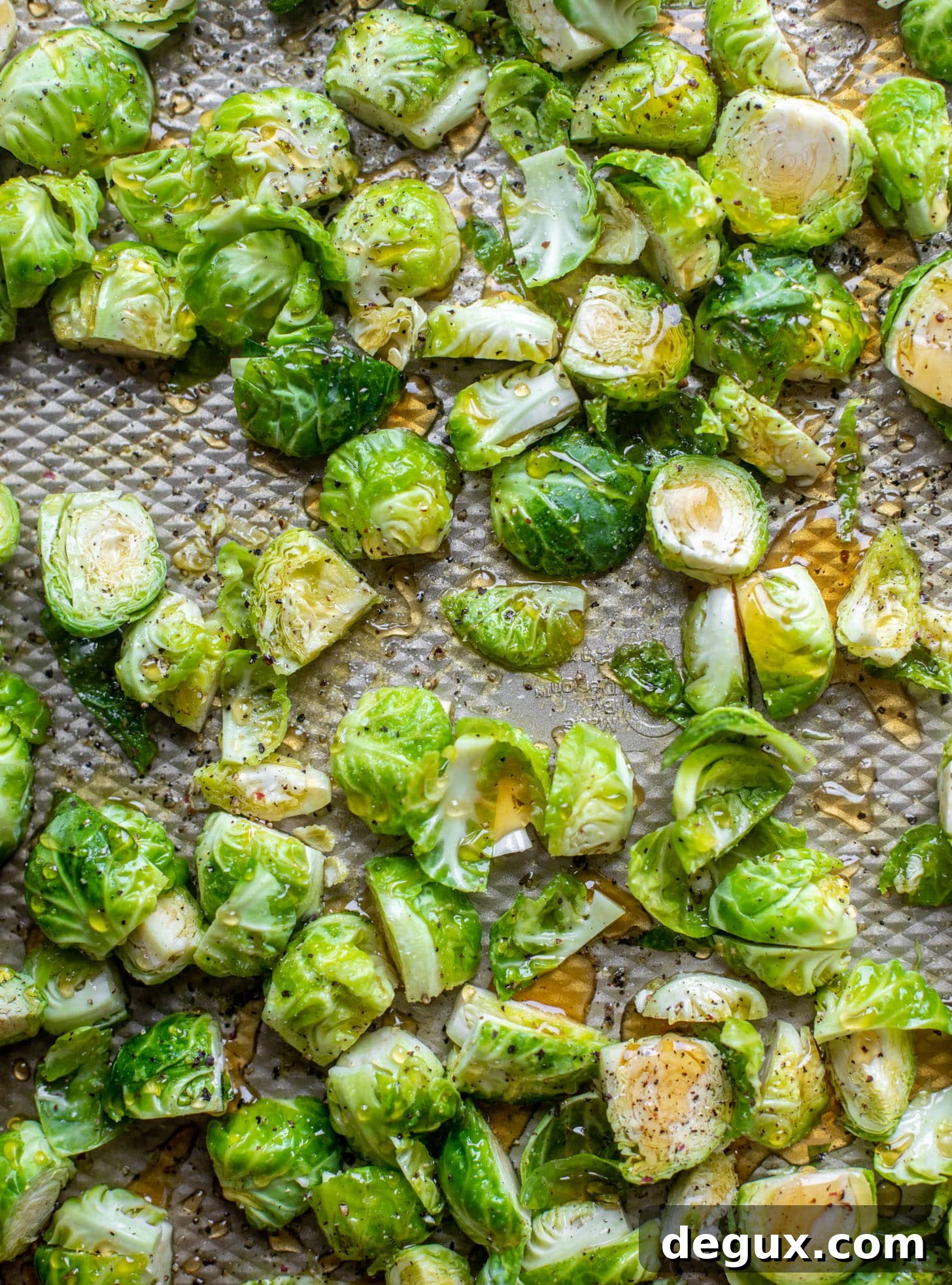 brussels sprouts ready to roast