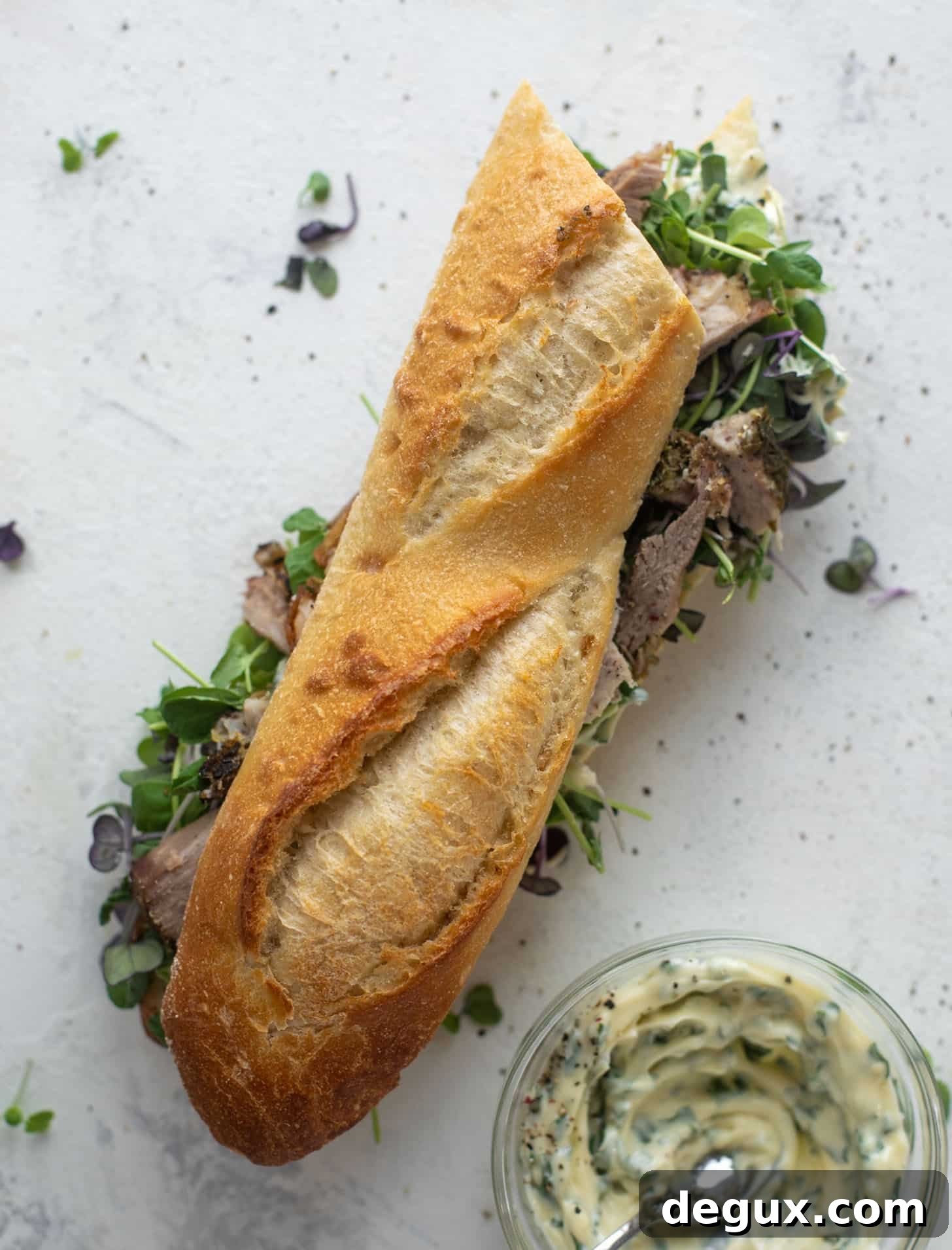 Porchetta Sandwich with Garlic-Herb Mayo Recipe 13 img 74941 13