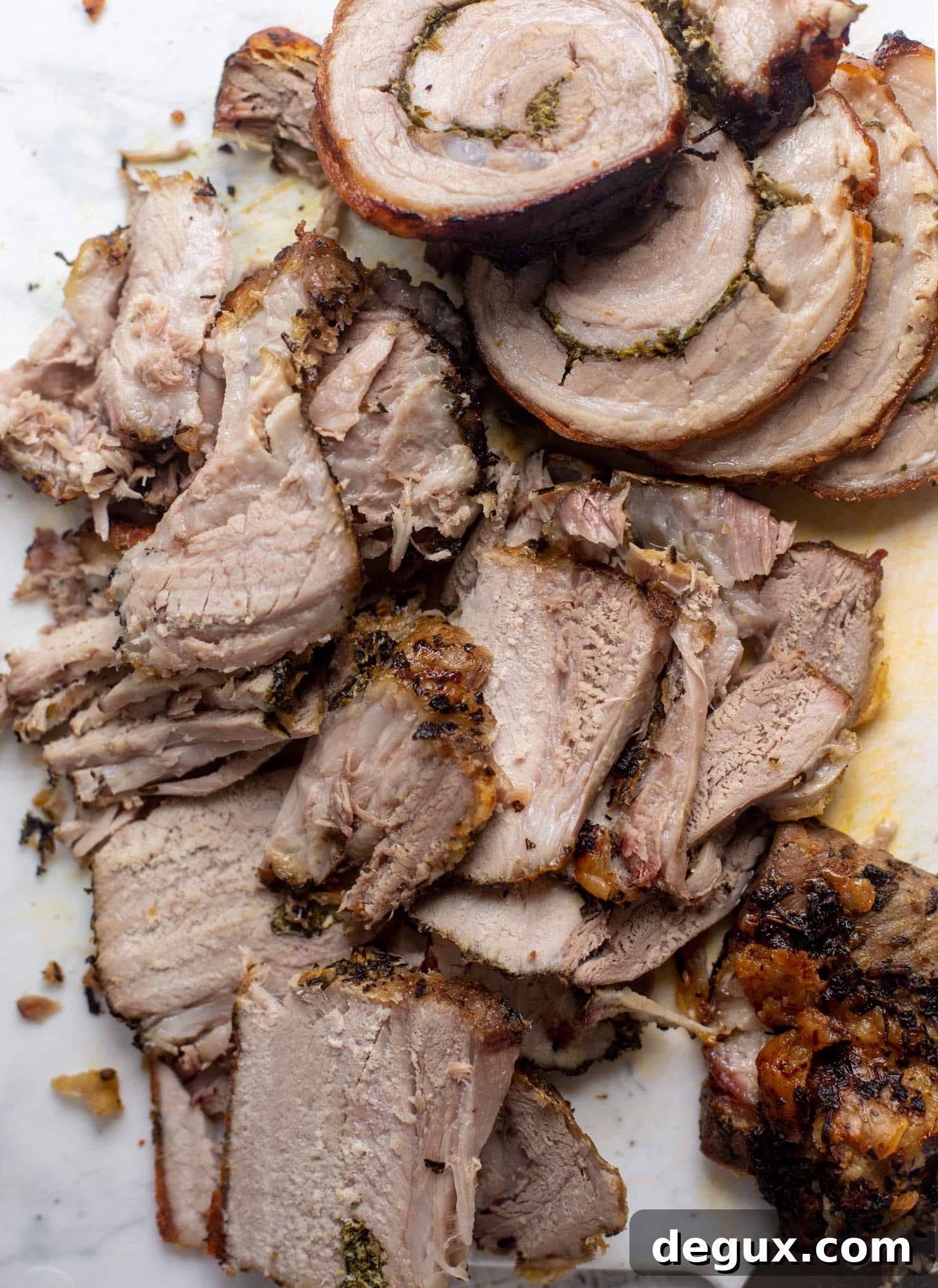 Porchetta Sandwich with Garlic-Herb Mayo Recipe 7 porchetta roast