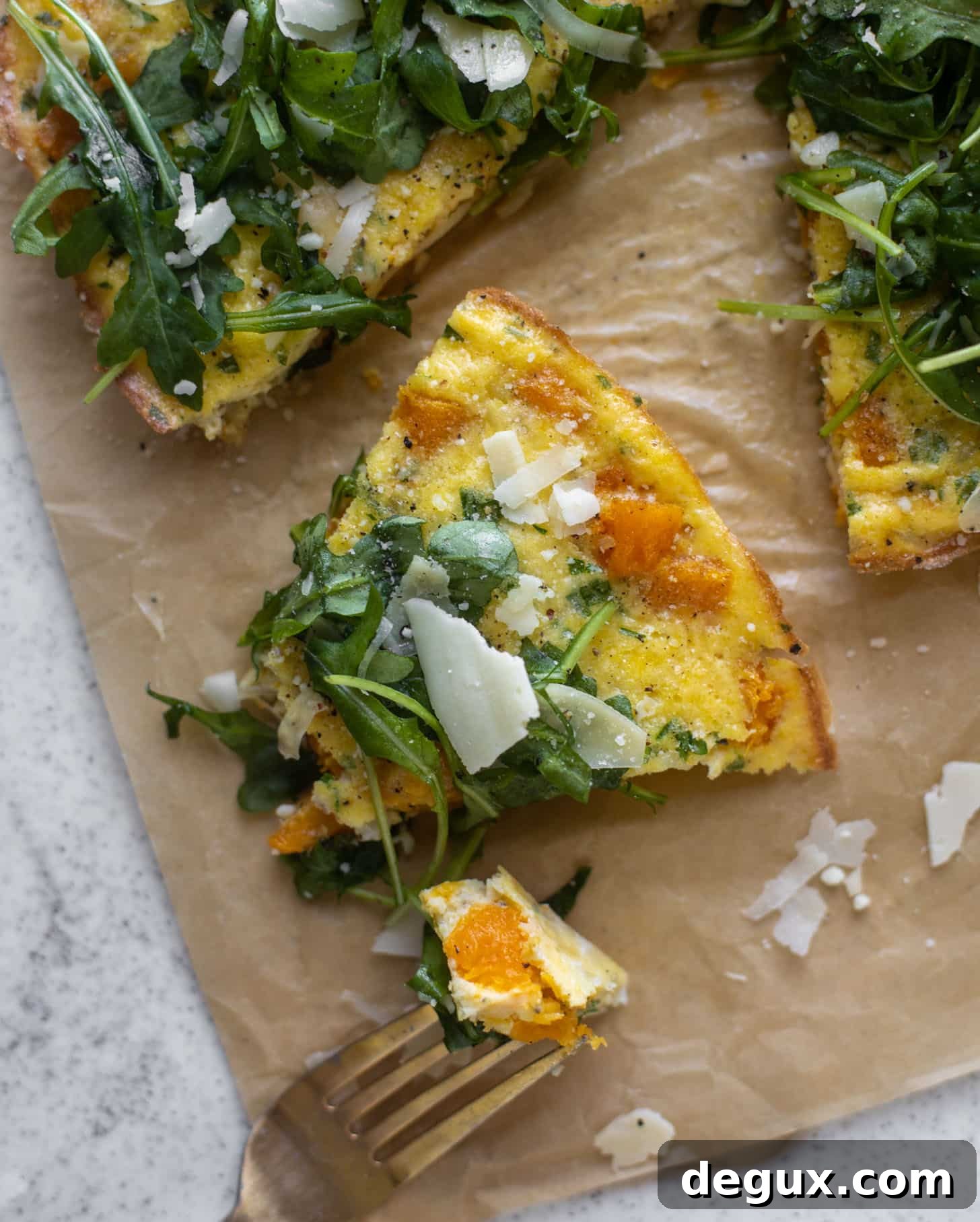 butternut squash parmesan frittata