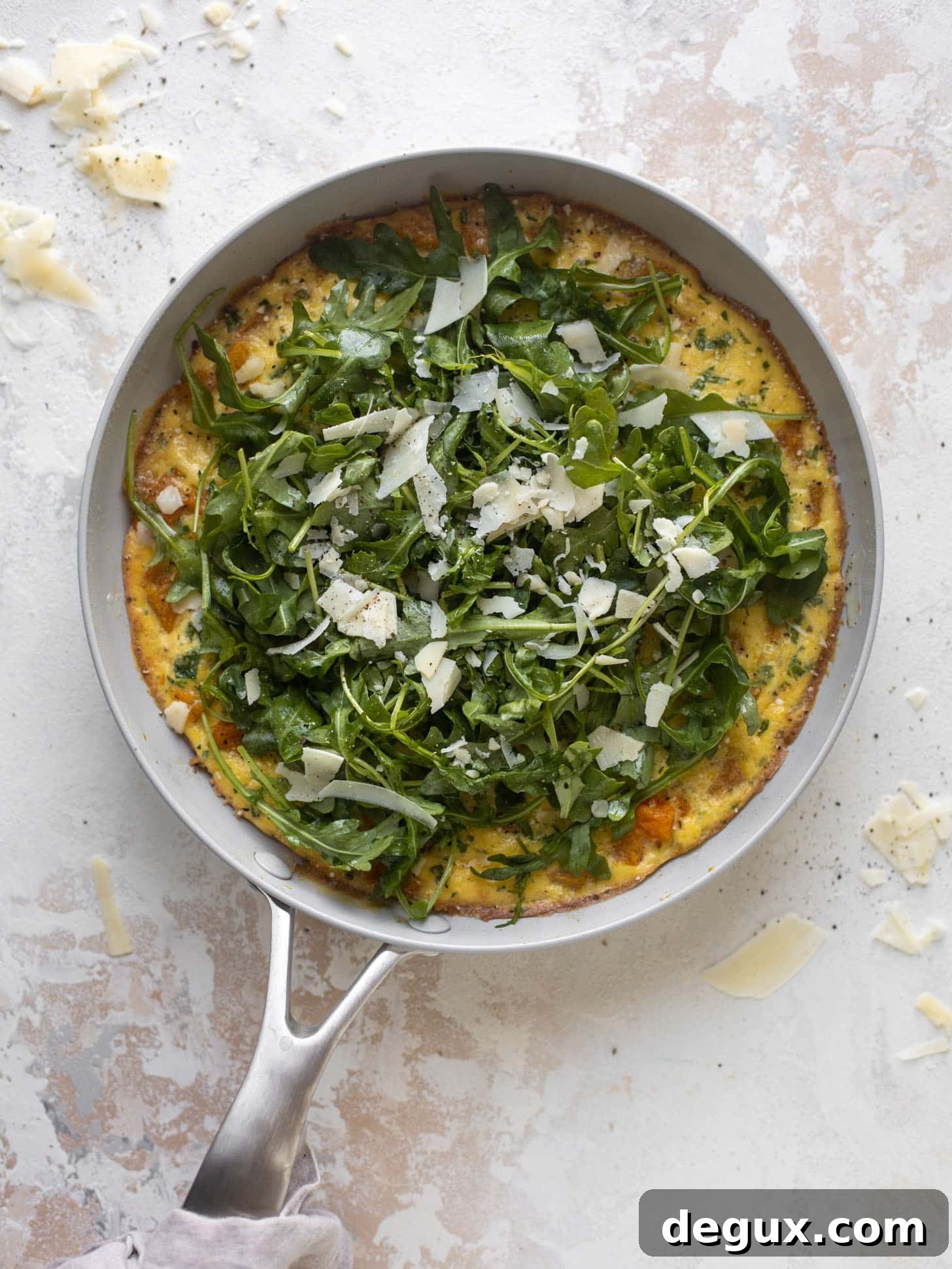 butternut squash parmesan frittata