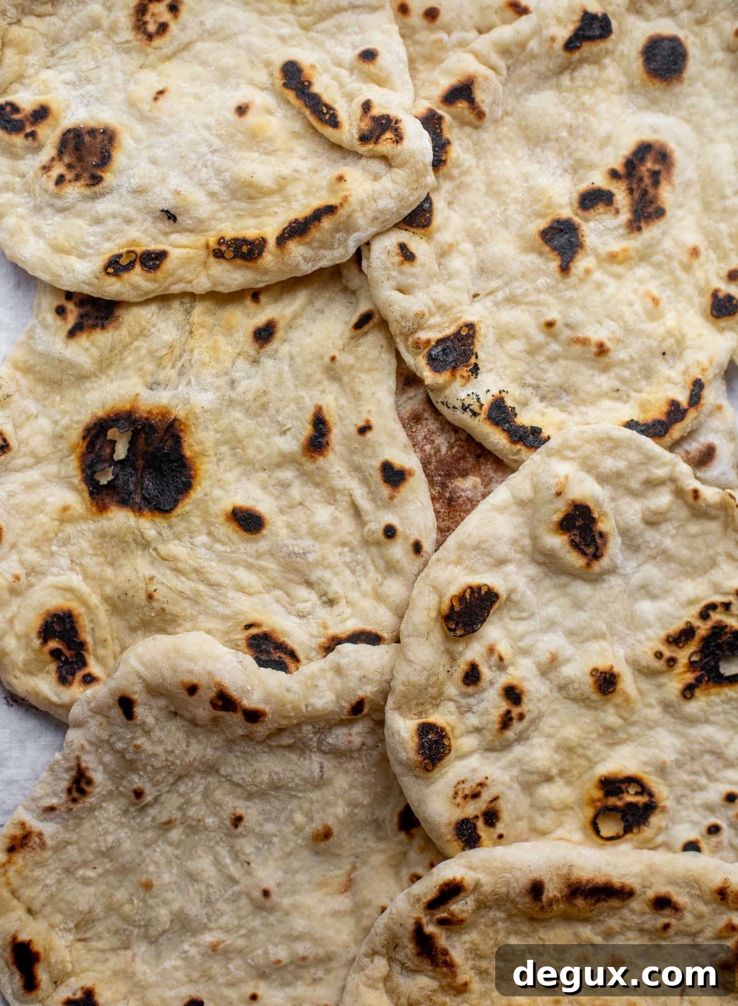 homemade pita bread