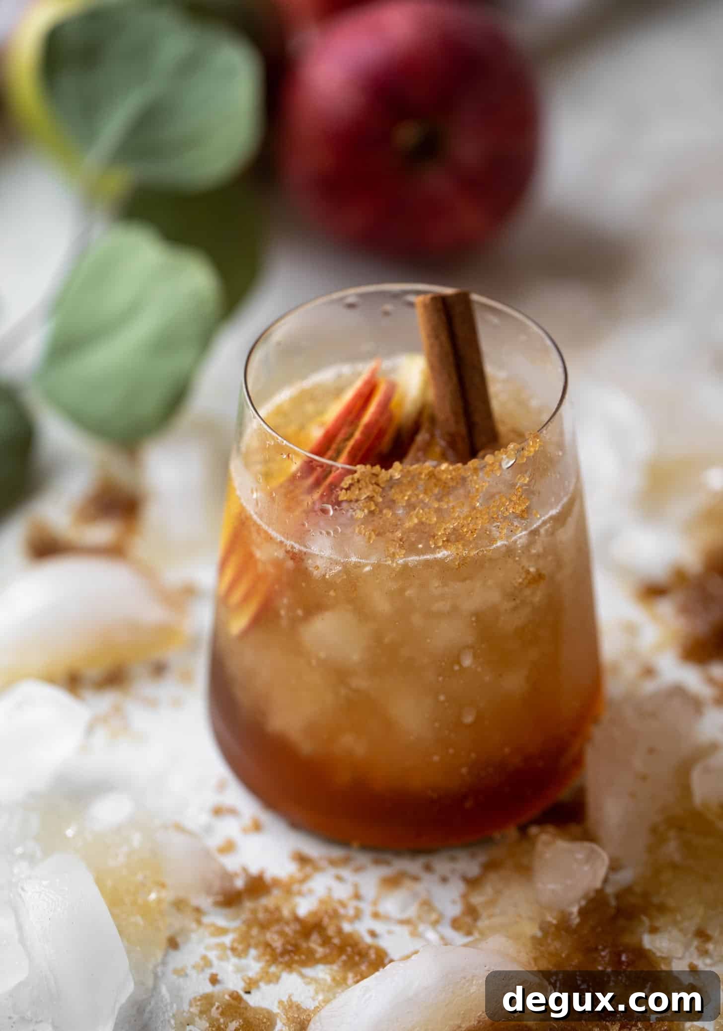 brown sugar bourbon smash