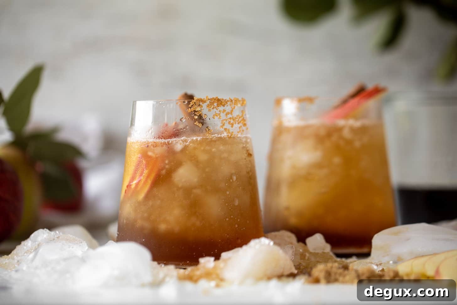 brown sugar bourbon smash