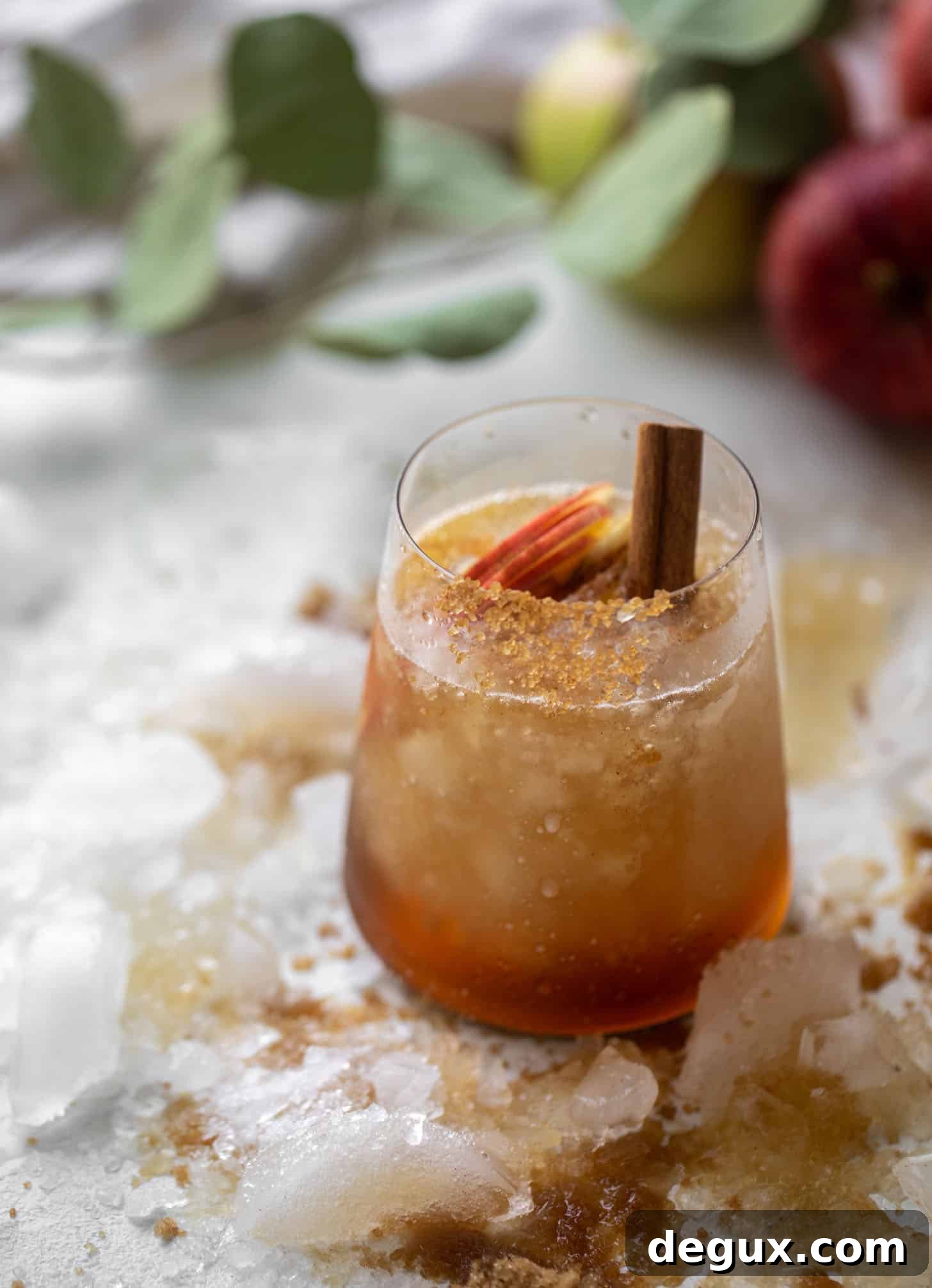 brown sugar bourbon smash