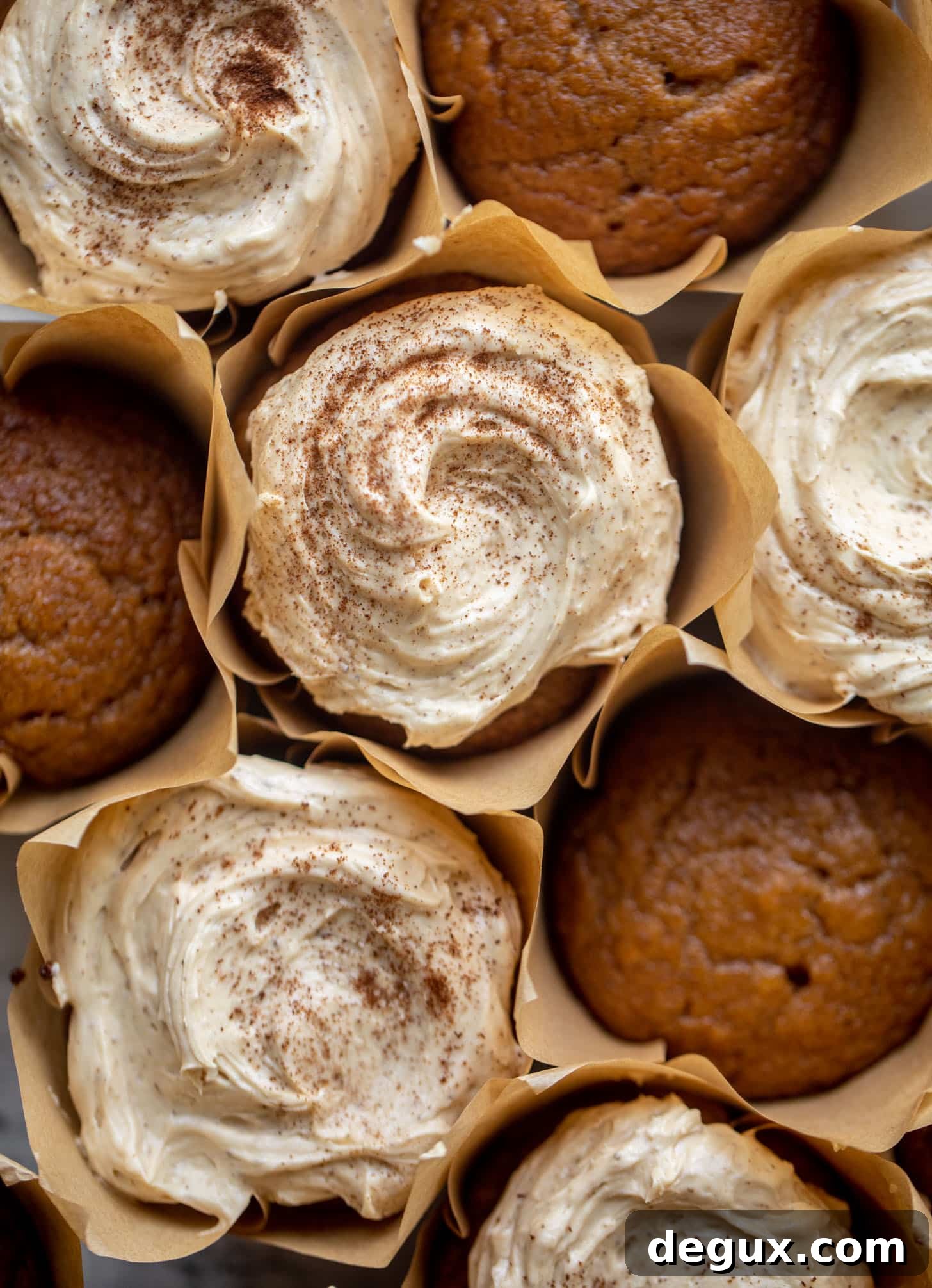 Pumpkin Cupcakes with Espresso Cream Cheese Frosting 5 pumpkin dream cupcakes with espresso frosting