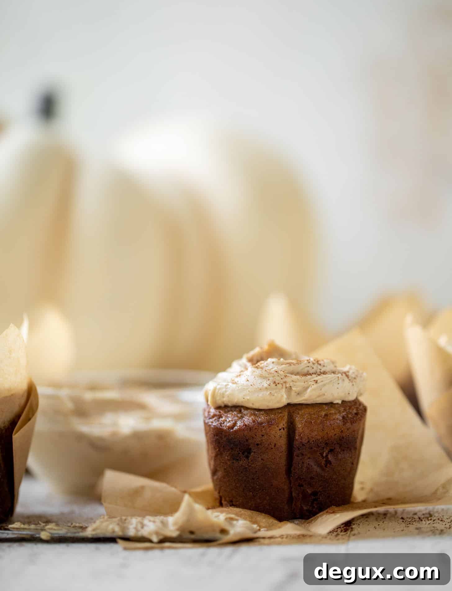Pumpkin Cupcakes with Espresso Cream Cheese Frosting 7 pumpkin dream cupcakes with espresso frosting