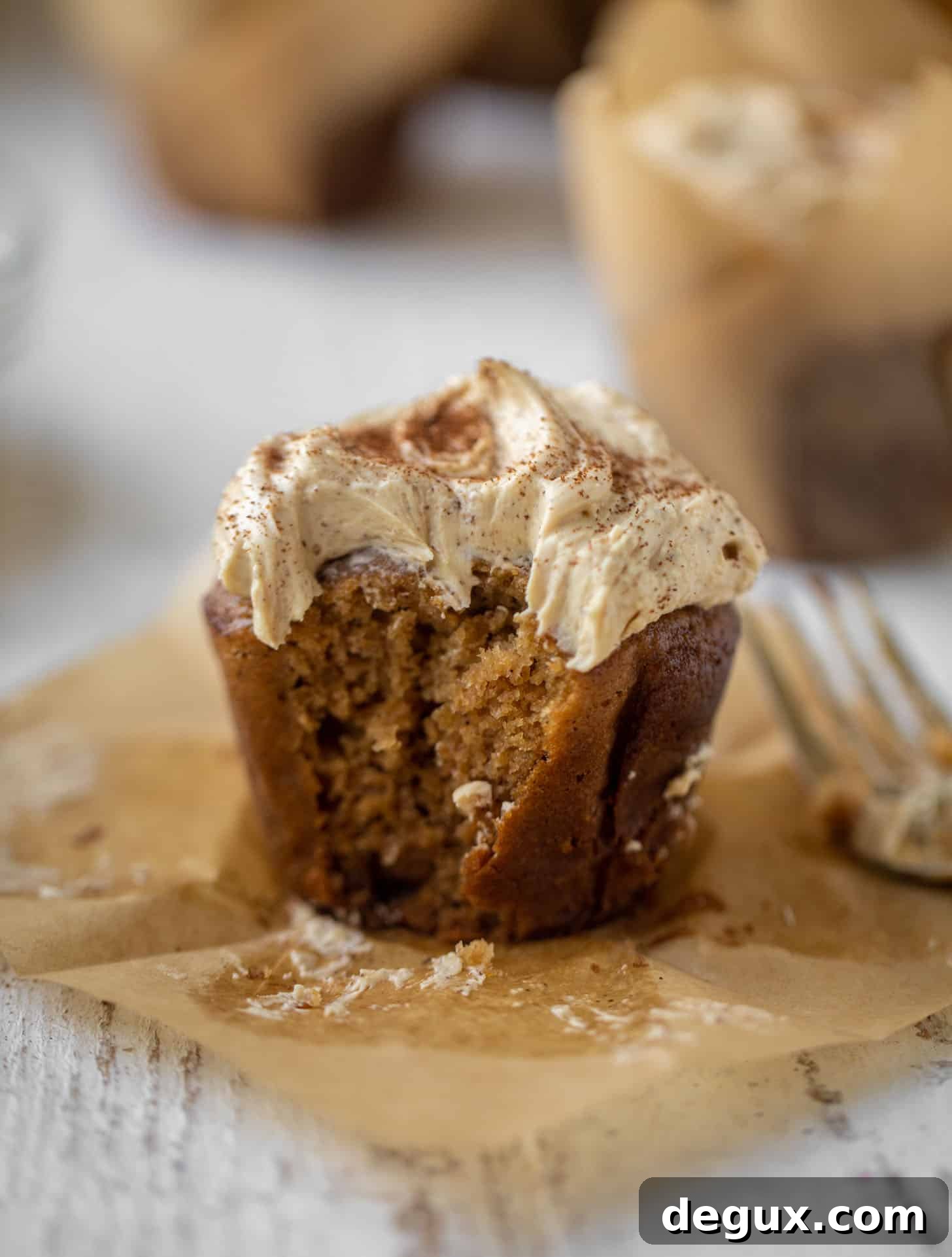 Pumpkin Cupcakes with Espresso Cream Cheese Frosting 9 pumpkin dream cupcakes with espresso frosting