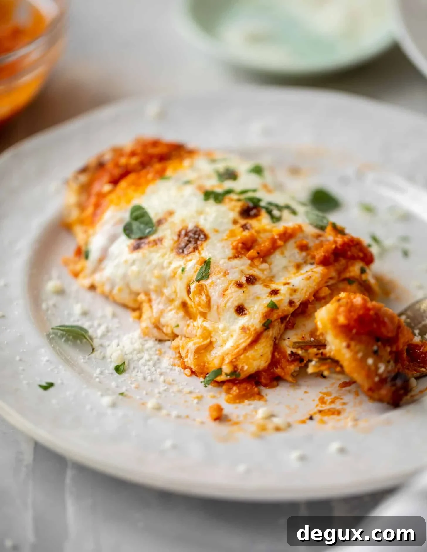 vodka sauce chicken parmesan