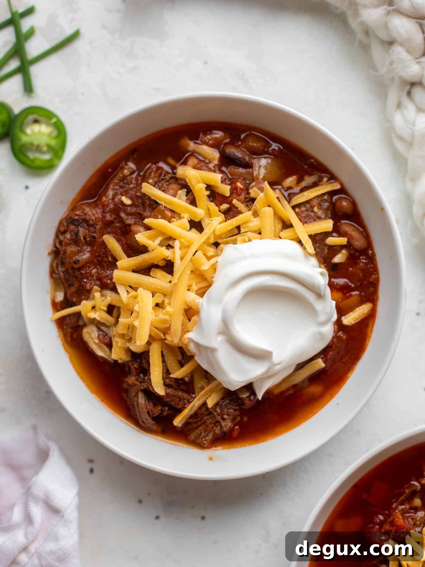 slow cooker fire roasted brisket chili