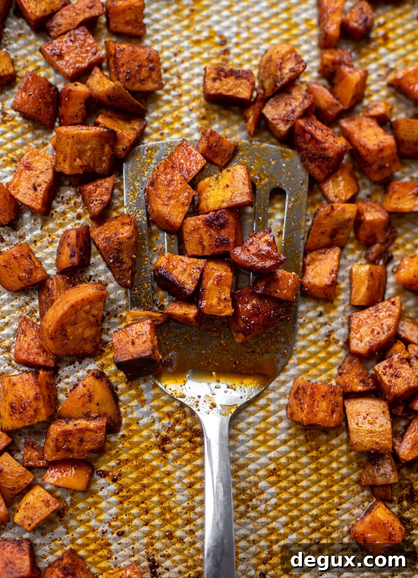 Smoky Sweet Potato & Kale Salad with Spicy Ginger Dressing 5 roasted sweet potatoes