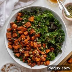 Smoky Sweet Potato & Kale Salad with Spicy Ginger Dressing 8 img 75868 9