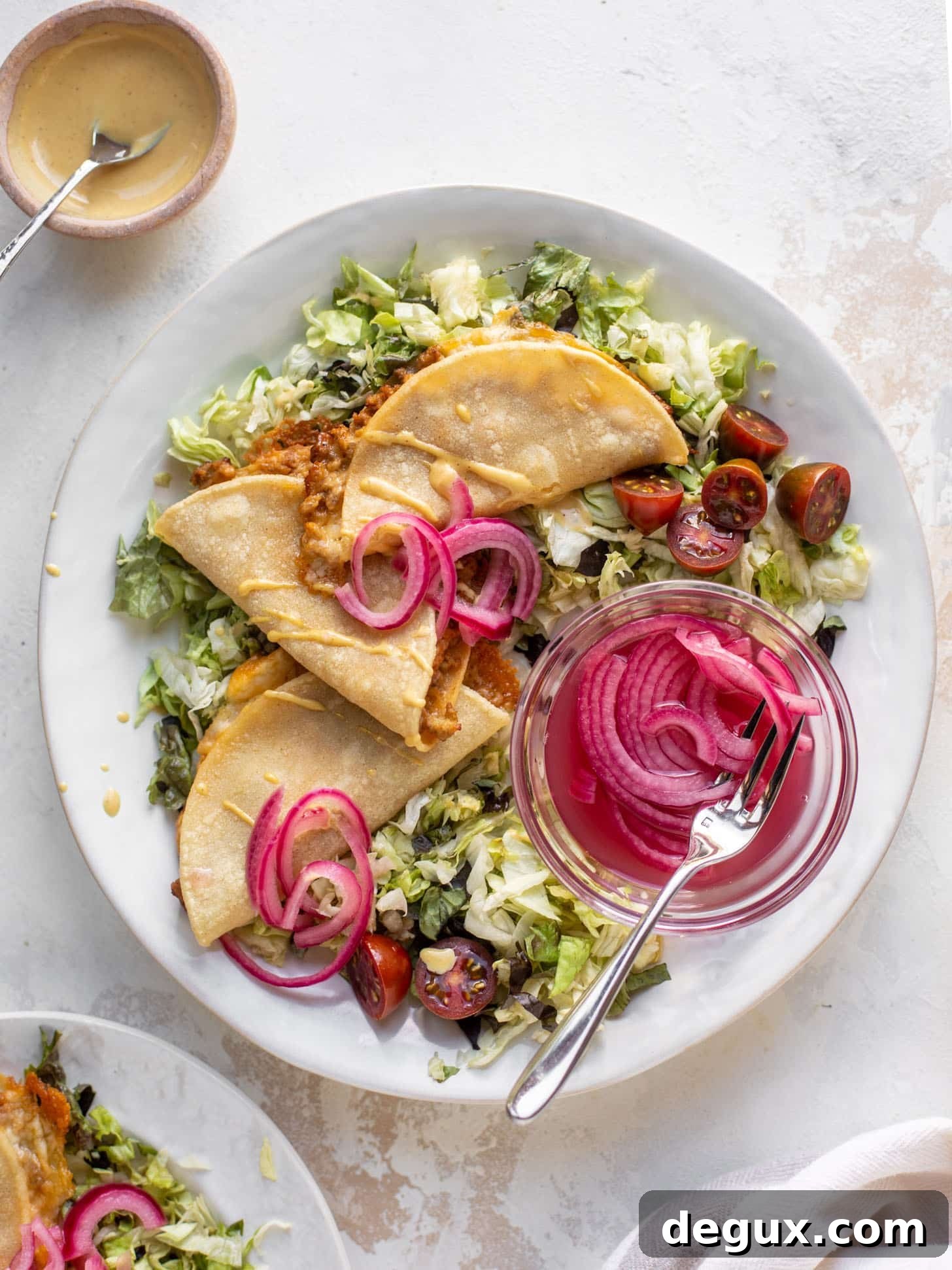 Crispy Baked Cheeseburger Tacos with How Sweet Eats Sauce 7 crispy baked cheeseburger tacos with house sauce
