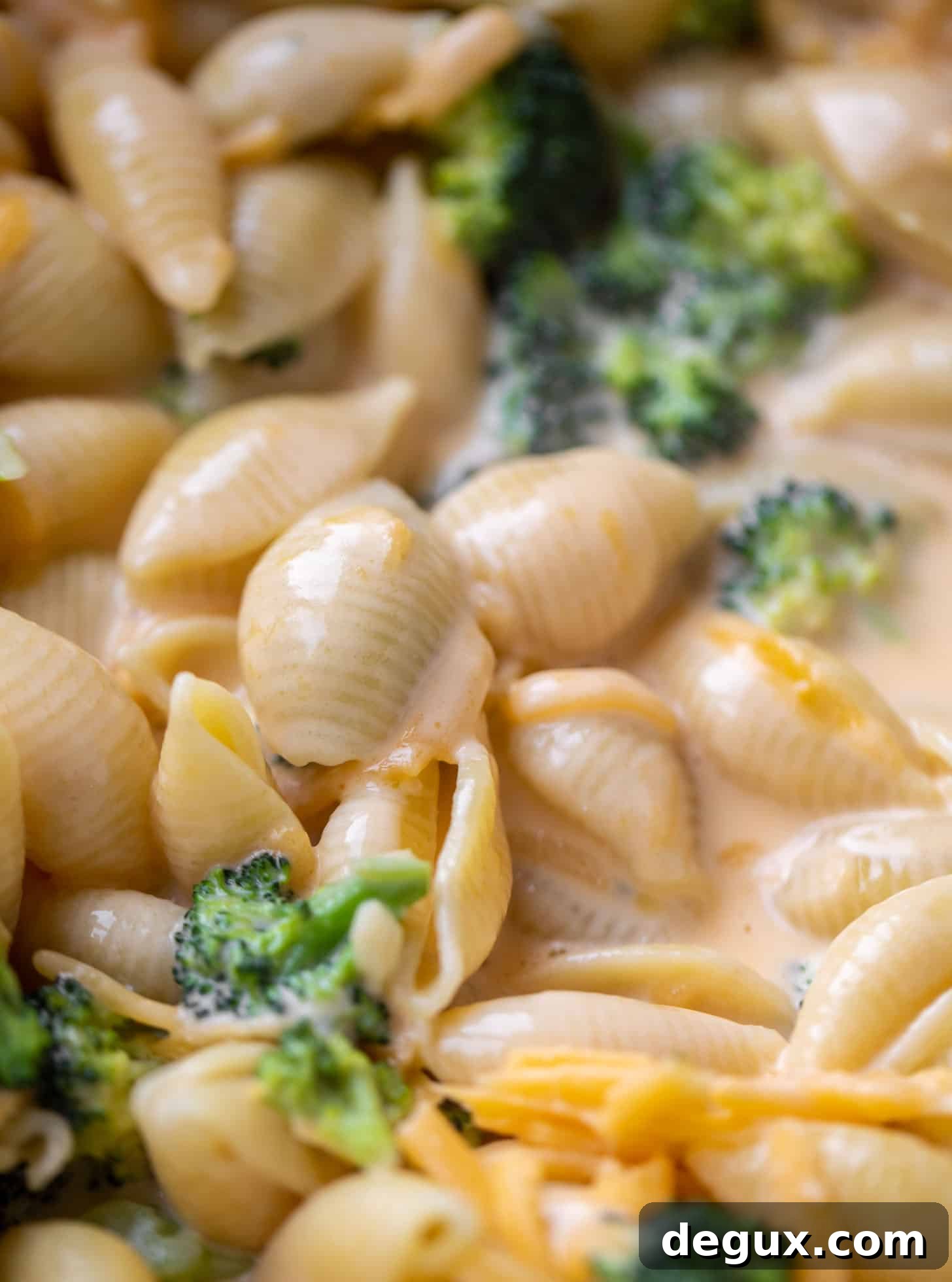 broccoli shells and cheese