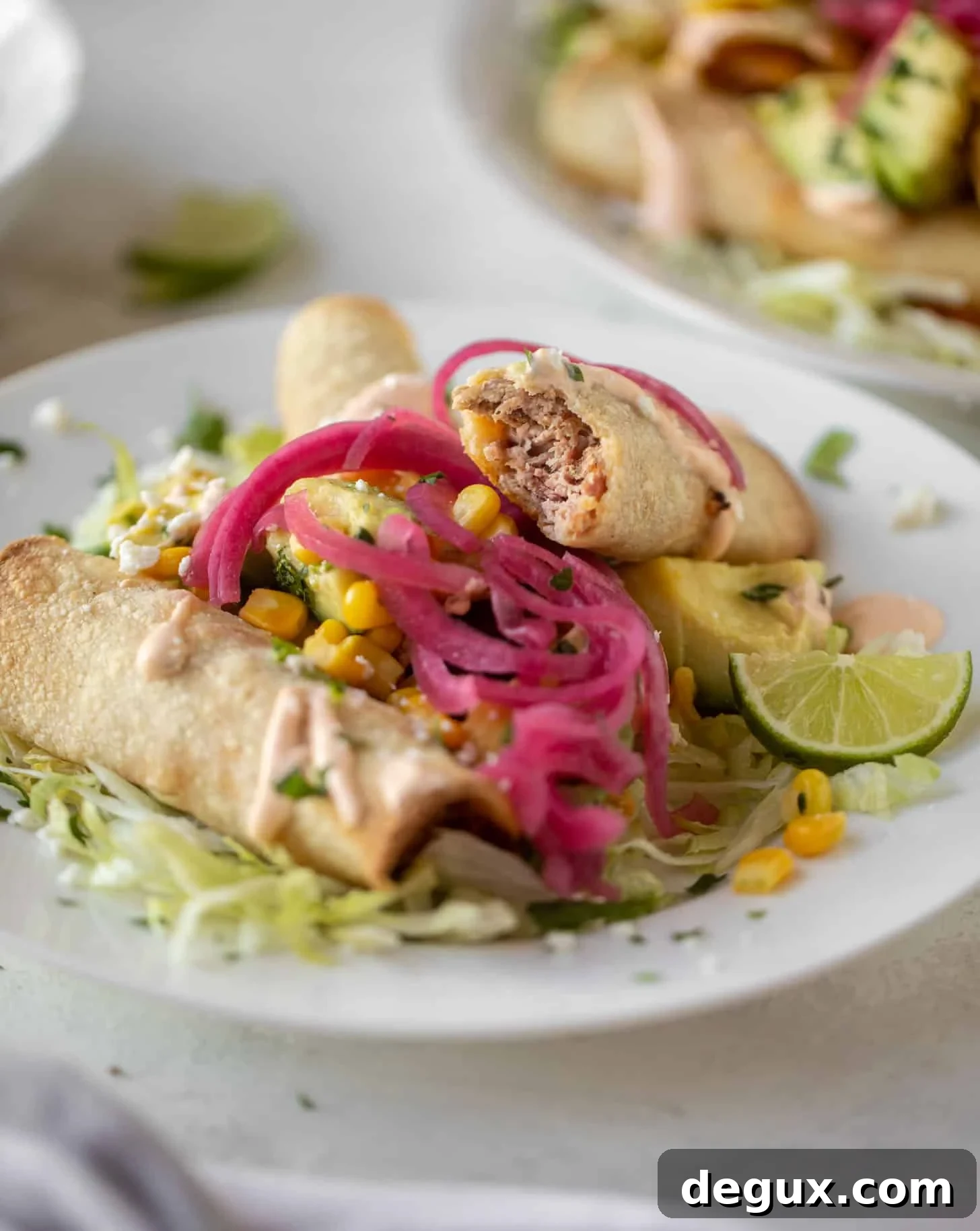 Chipotle Cheddar Pork Taquitos Baked to Crispy Perfection 8 chipotle cheddar baked pork taquitos