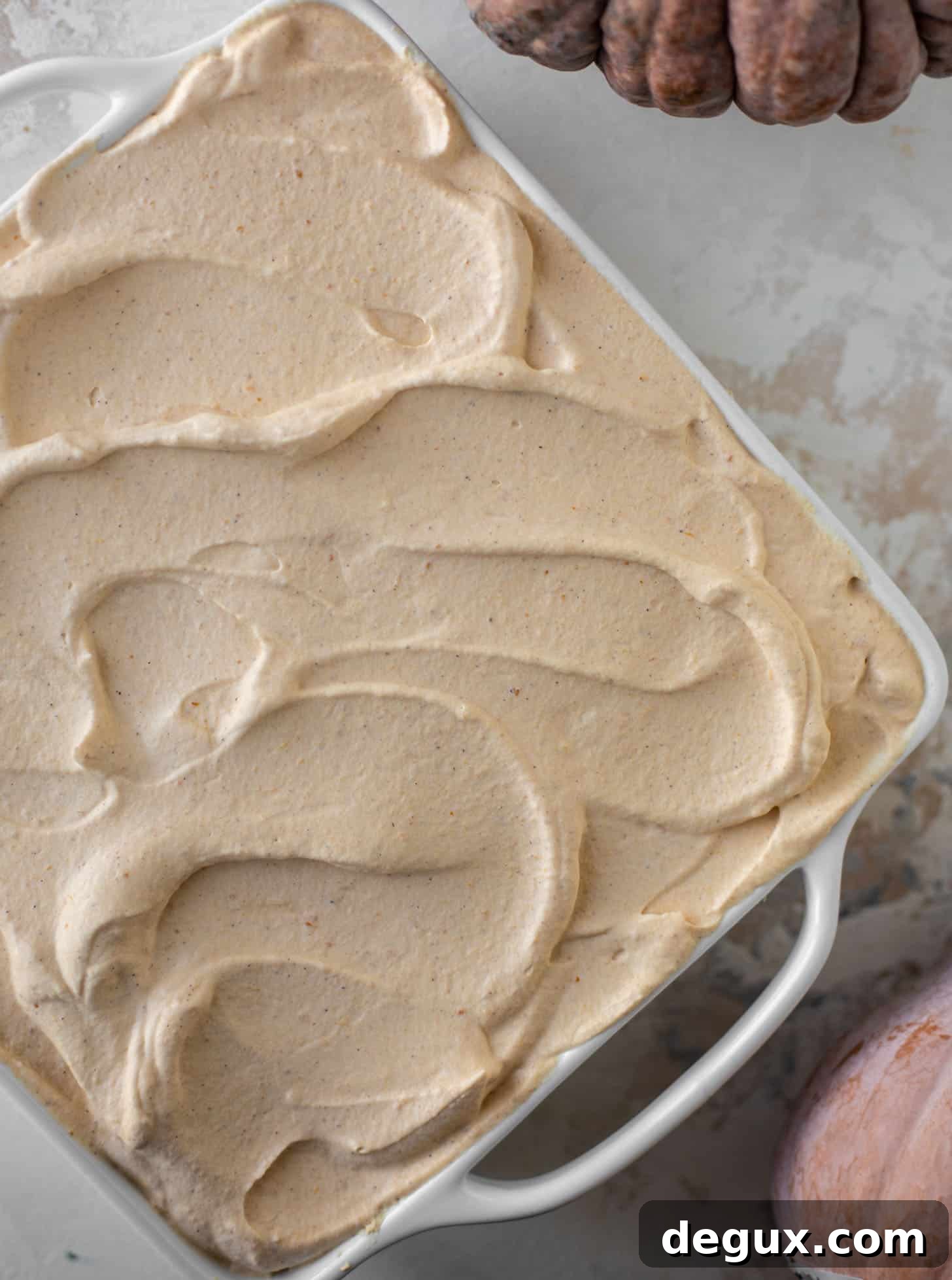 pumpkin cream cold brew icebox cake