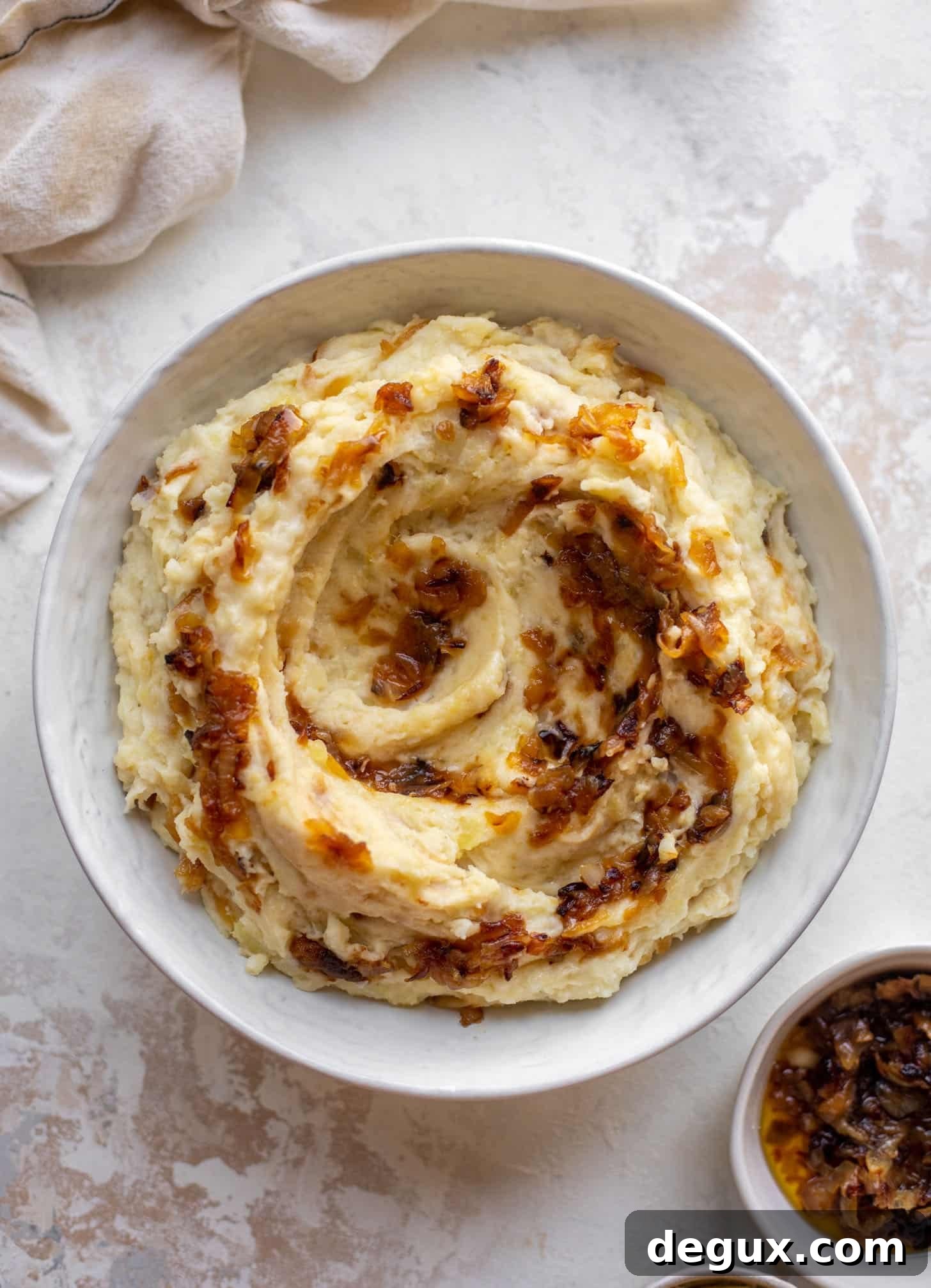 french onion mashed potatoes