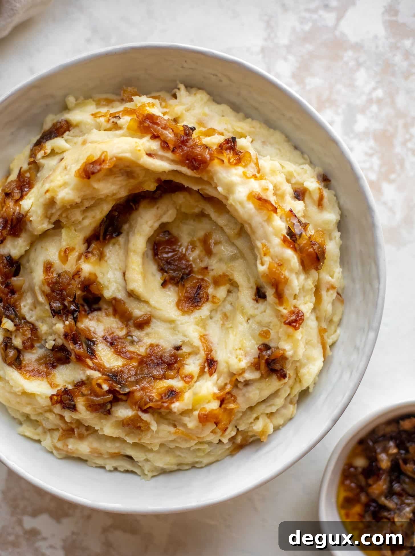 french onion mashed potatoes