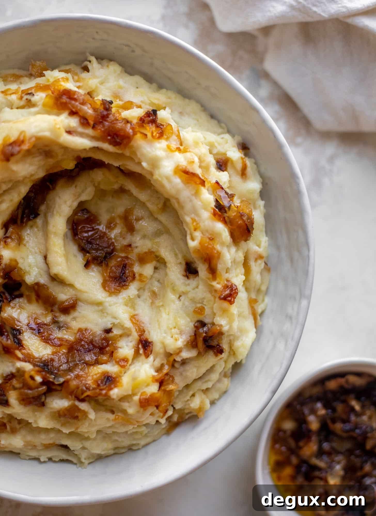 french onion mashed potatoes