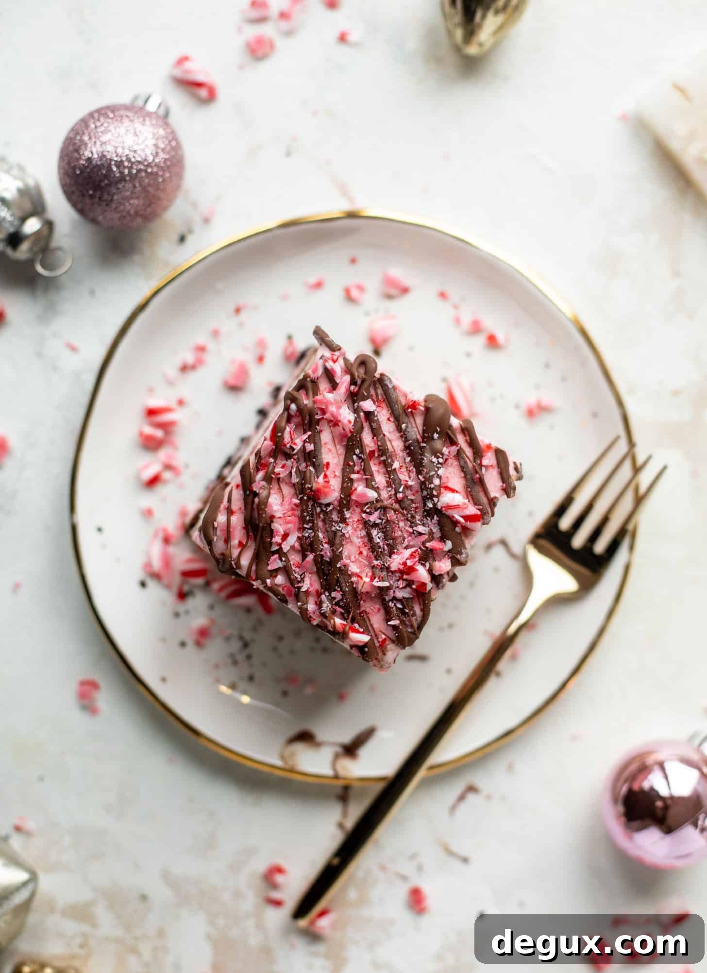 christmas ice cream cake