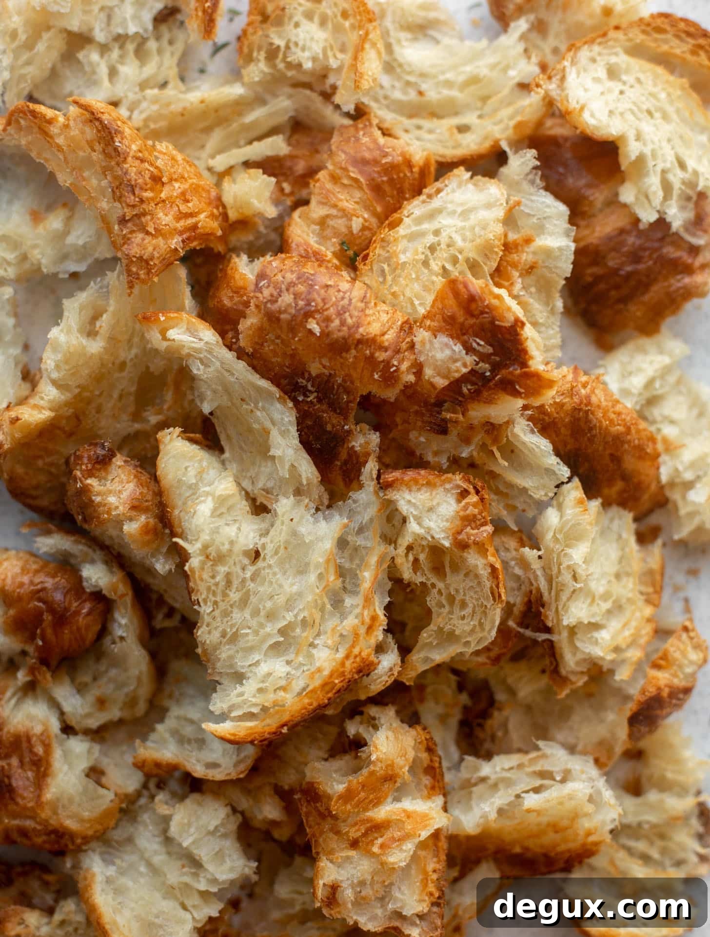 toasted croissants