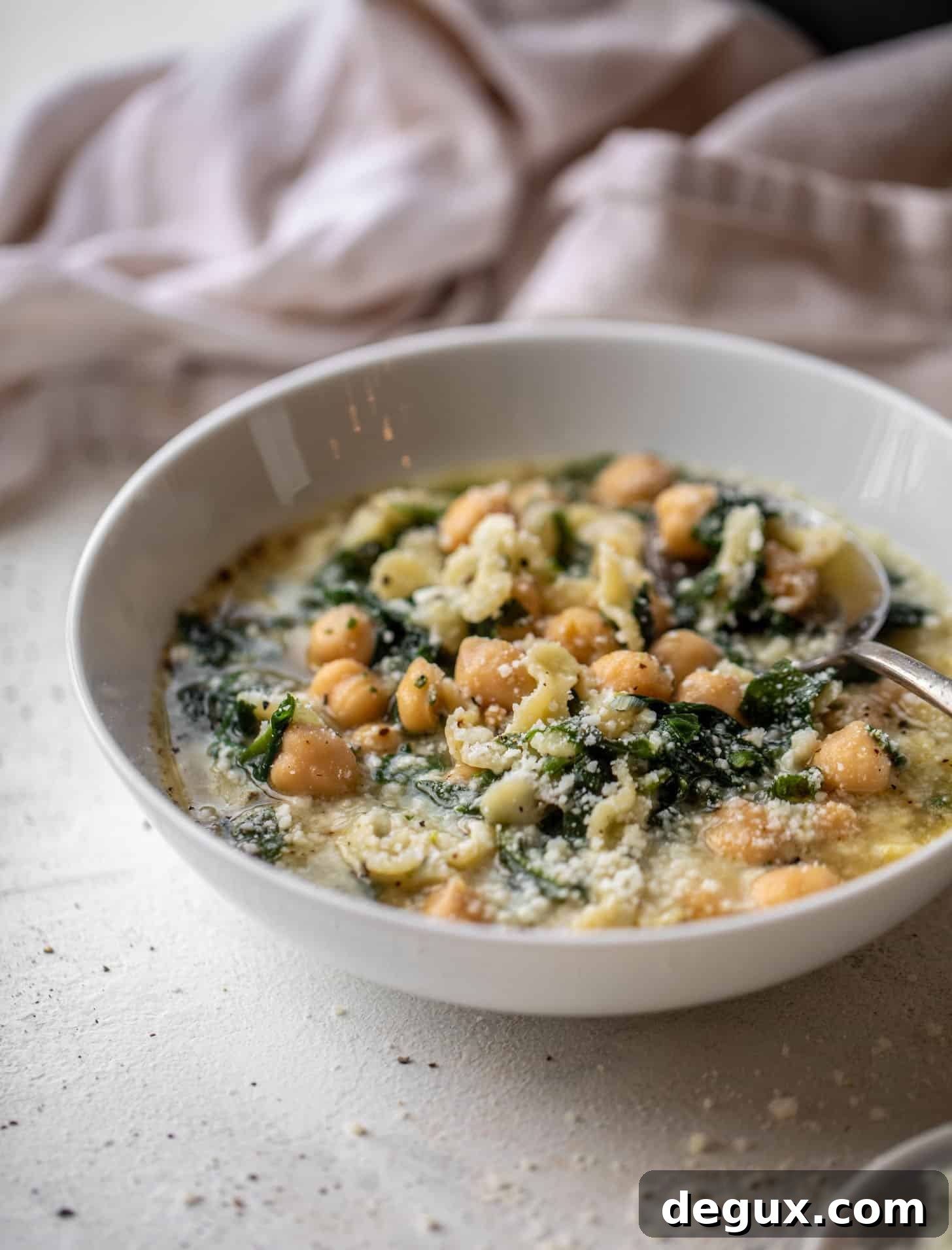Parmesan Chickpea Soup Recipe for Comforting Weeknight Meals 7 easy parmesan chickpea soup