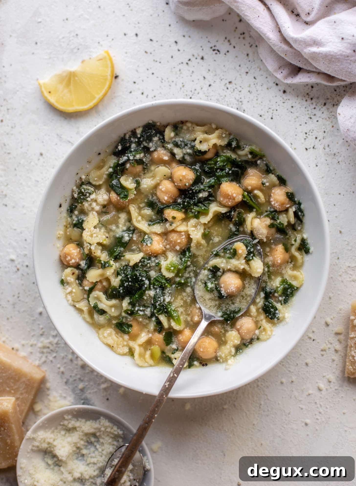 Parmesan Chickpea Soup Recipe for Comforting Weeknight Meals 10 easy parmesan chickpea soup