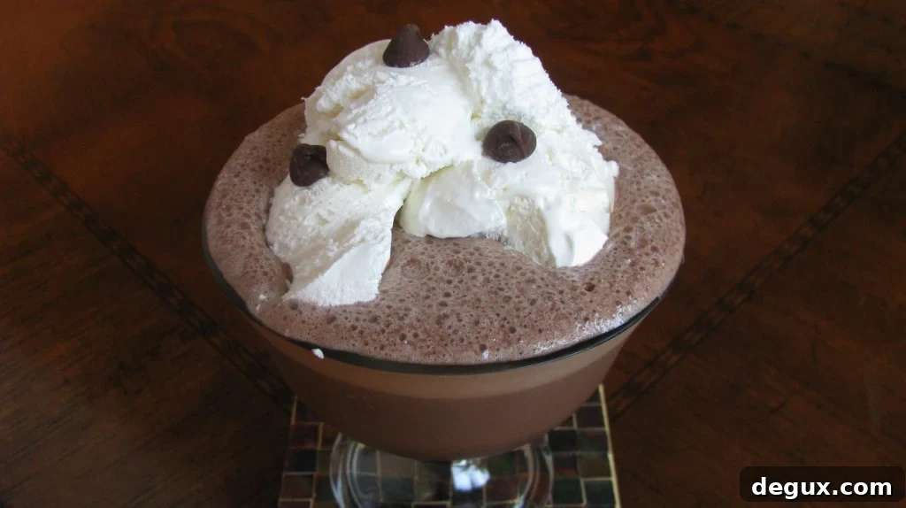 IMG_6663 Frozen hot chocolate glass