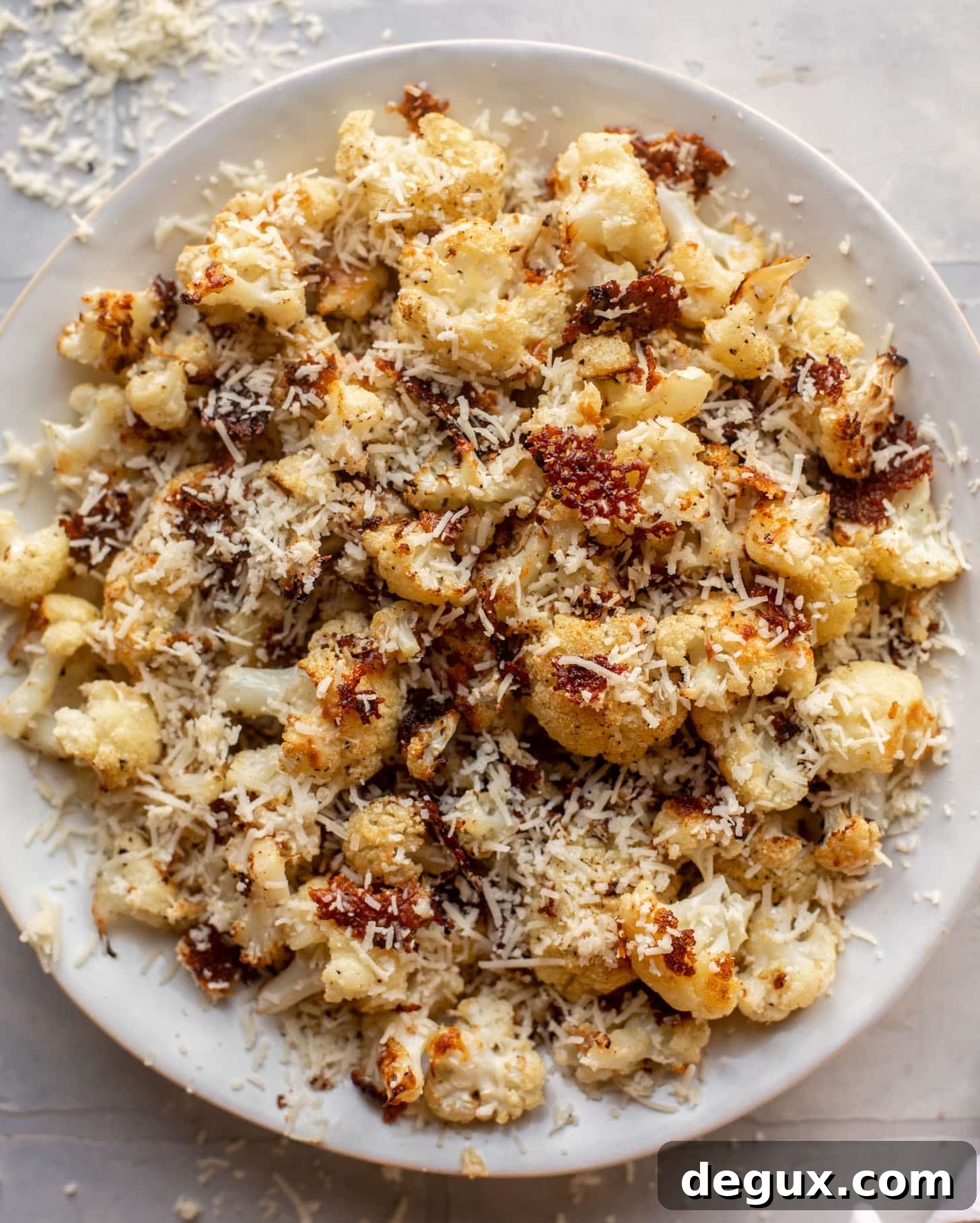 cacio e pepe roasted cauliflower