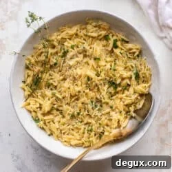 Parmesan Herb Orzo Recipe — Creamy Italian-Style Side Dish 10 img 78182 9