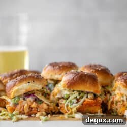 Buffalo Chicken Pull-Apart Sliders with Gorgonzola Slaw 10 img 78290 11