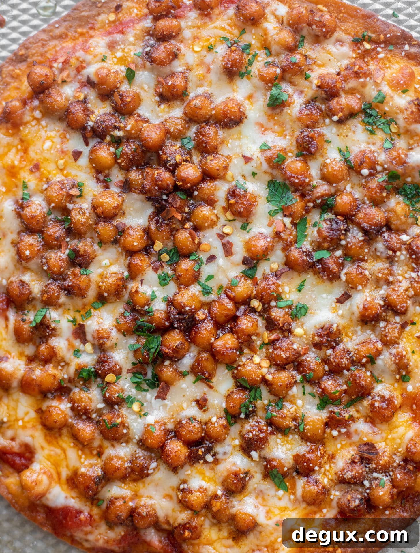 tortilla pizzas with pepperoni chickpeas