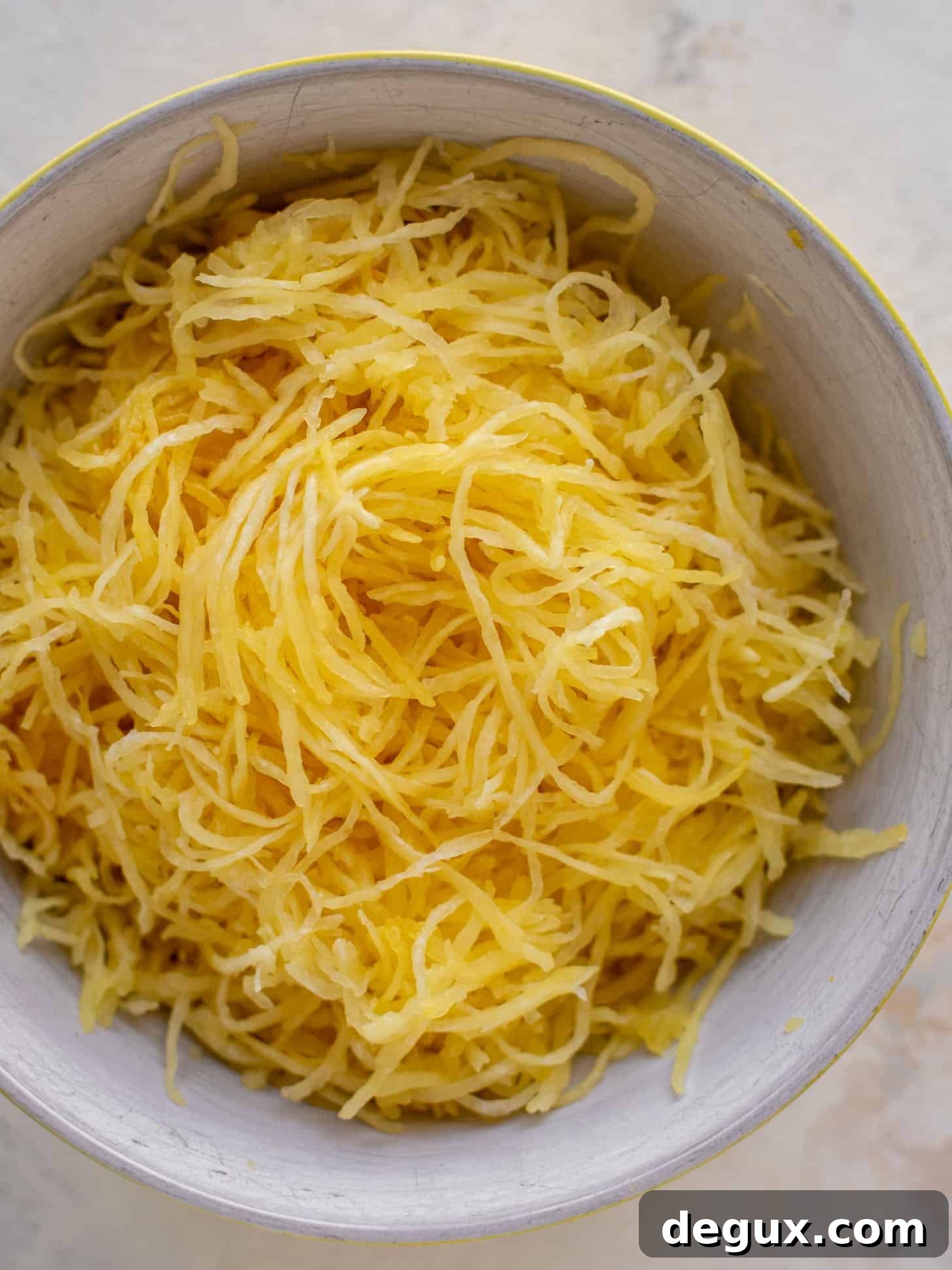 Fire-Roasted Spaghetti Squash with Tangy Tomato Sauce 5 spaghetti squash