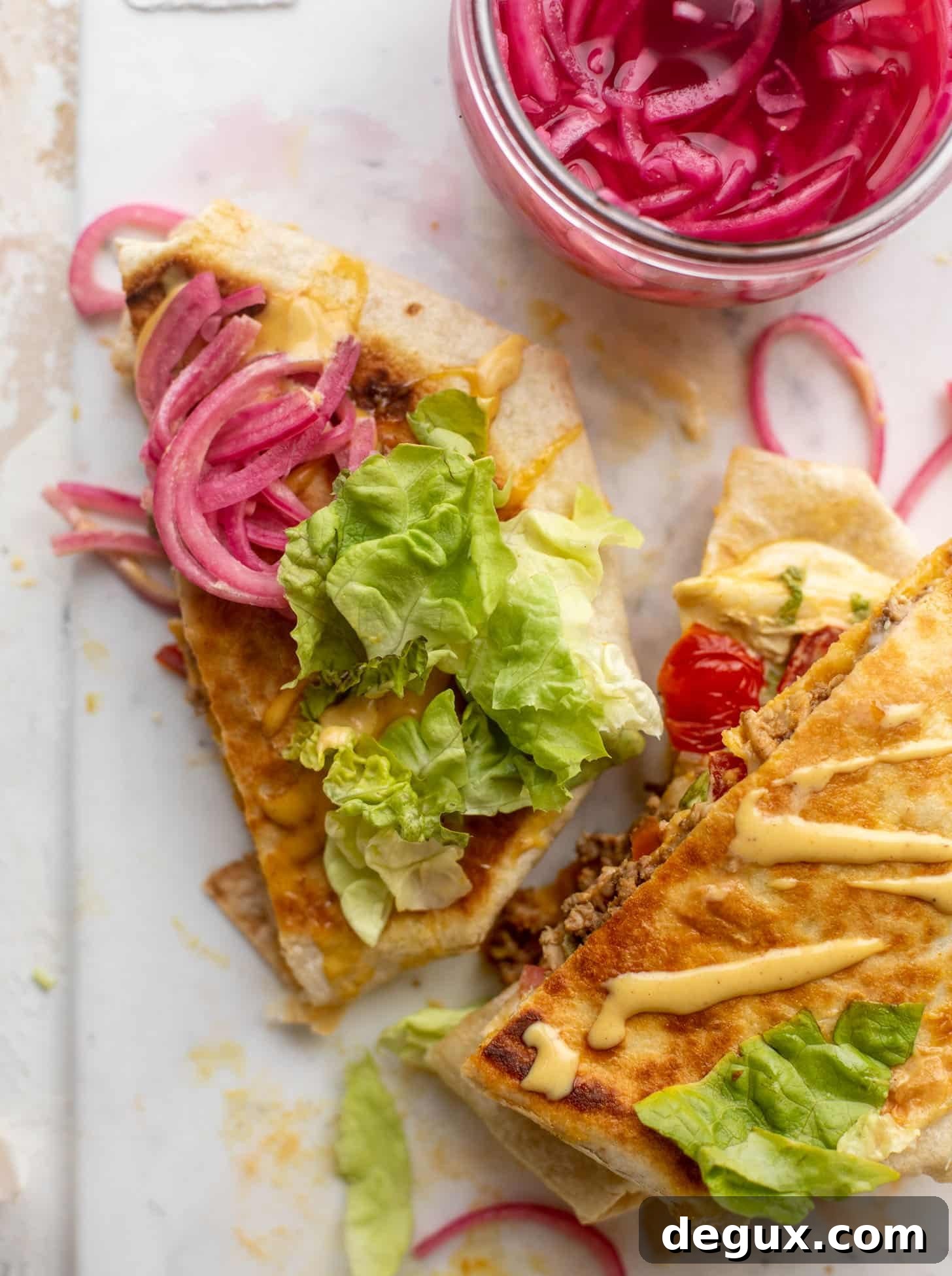 Crispy Cheeseburger Crunchwrap Recipe — Copycat Taco Bell Style 8 cheeseburger crunchwraps