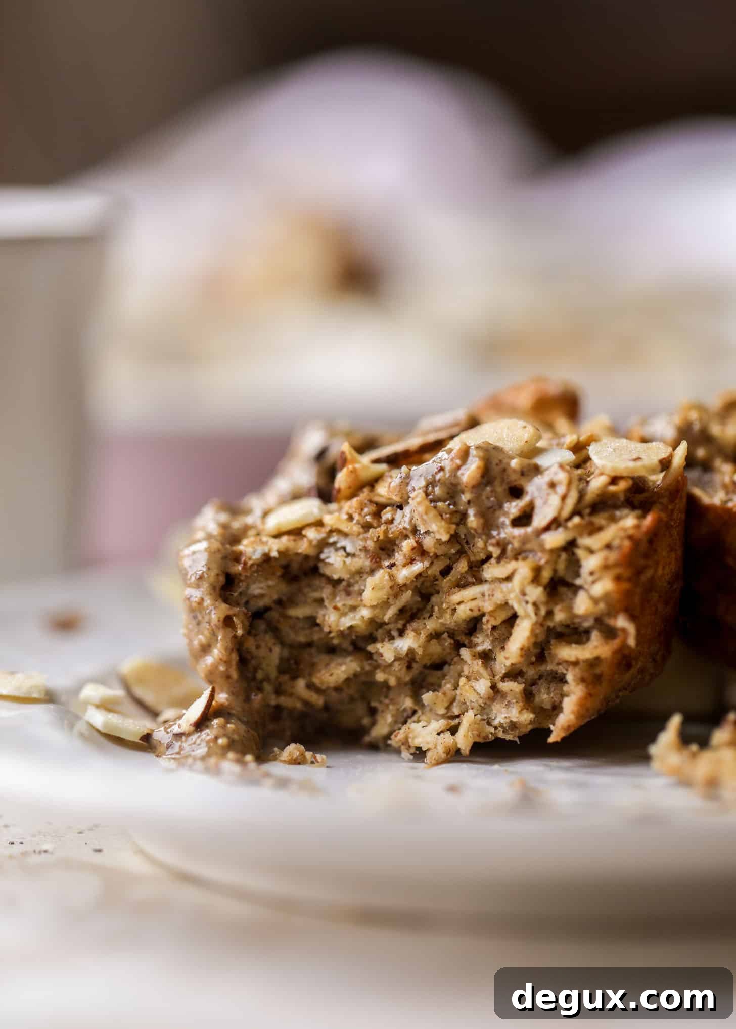 Almond Butter Banana Baked Oatmeal Cups Recipe 10 almond butter banana baked oatmeal cups
