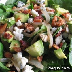 Loaded Spinach Salad
