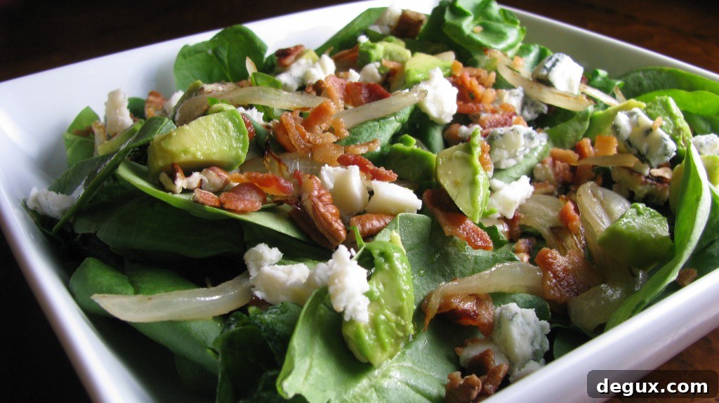Another view of salad