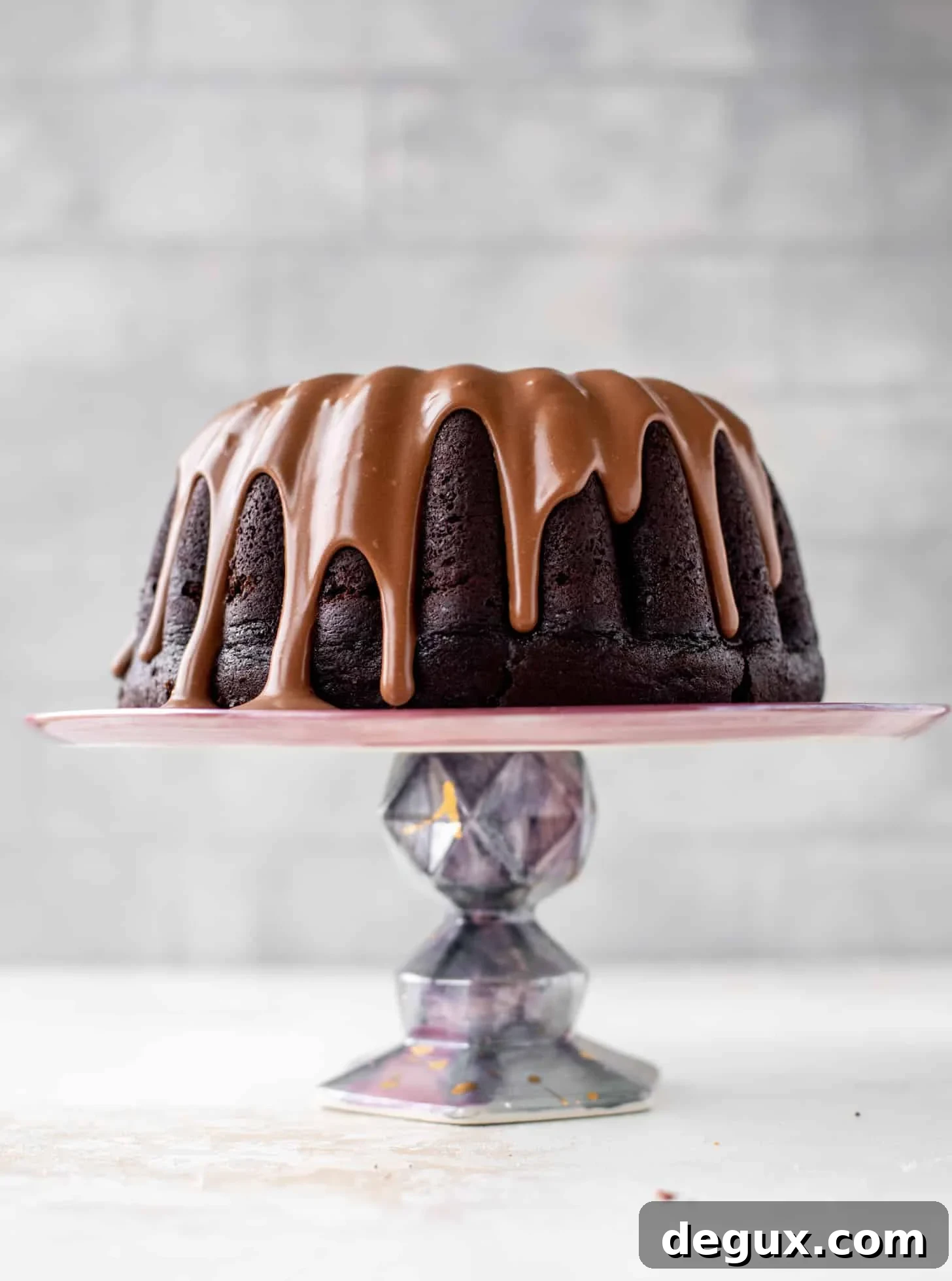 Dark Chocolate Bundt Cake with Irish Cream Glaze Recipe 2 dark chocolate bundt cake with irish cream glaze